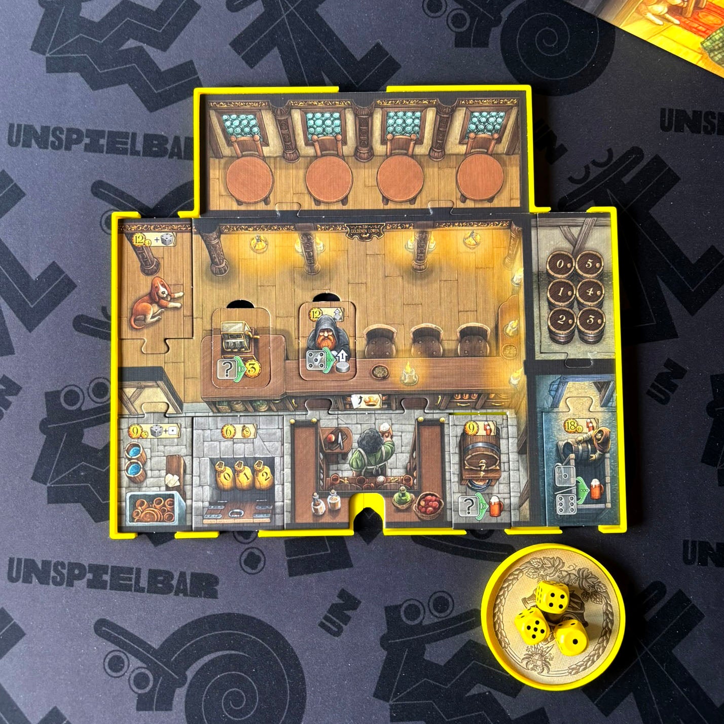 "TIEFENTHAL TAVERNEN" Premium Player Board Set