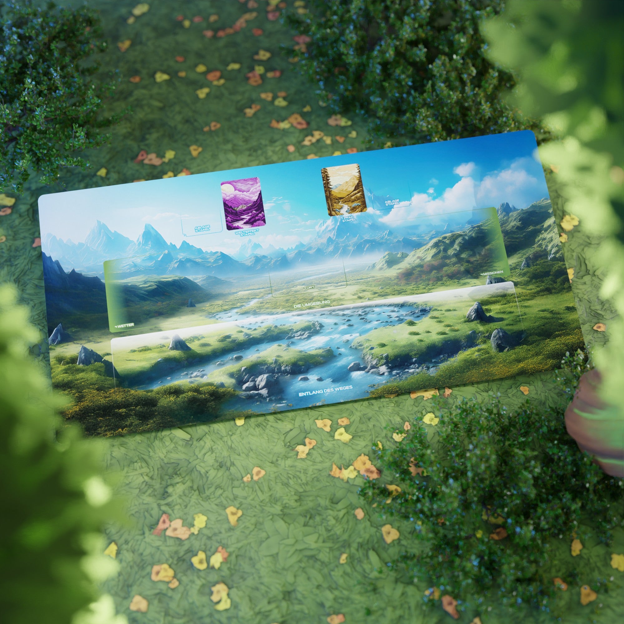 "SOLARPUNK RANGER" Neopren Playmat (Solarmatte)