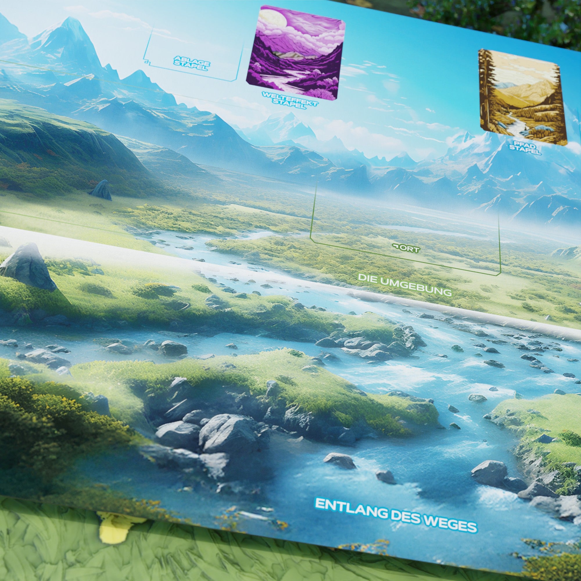"SOLARPUNK RANGER" Neopren Playmat (Solarmatte)