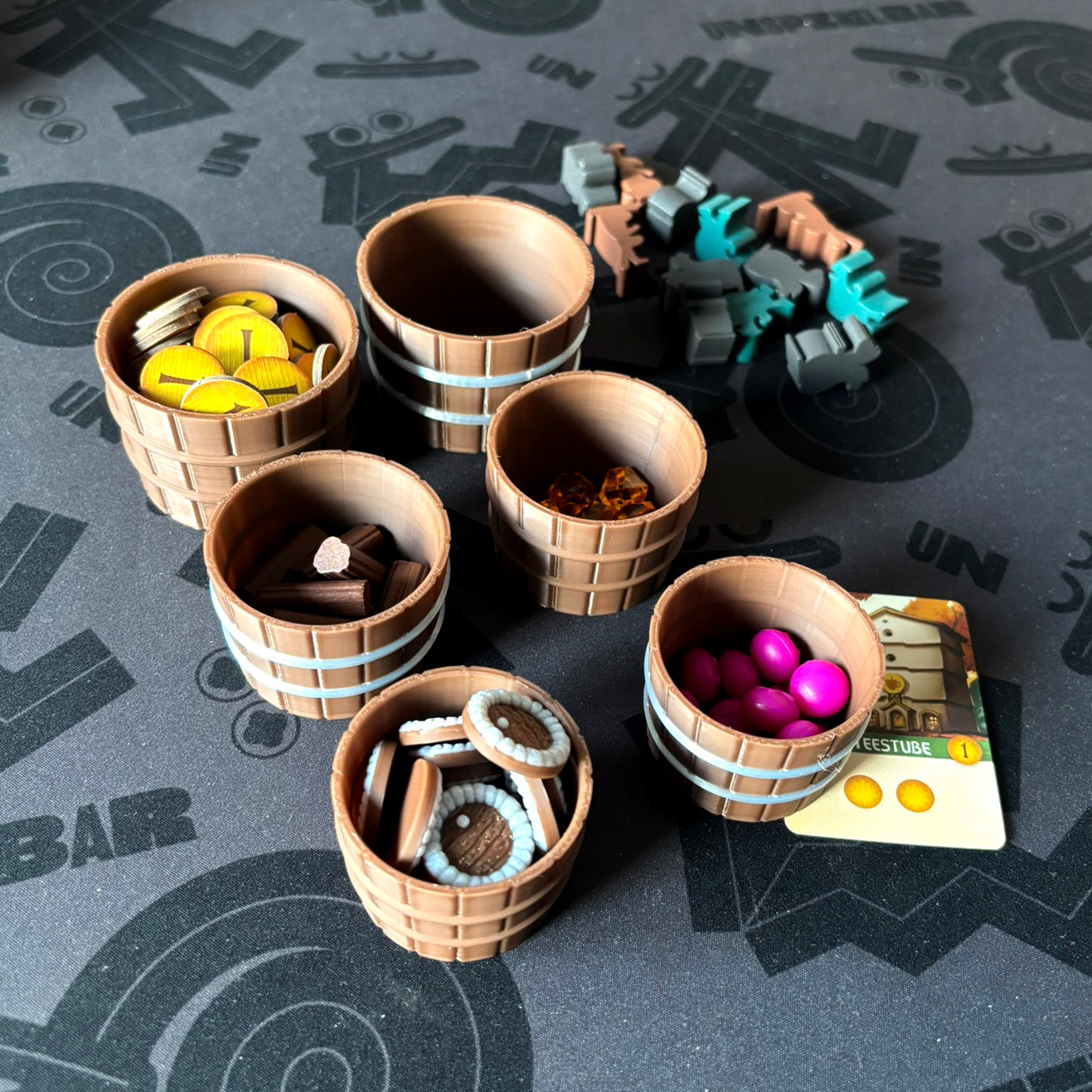 "EVERDELL" Premium Korb-Set für Ressourcen