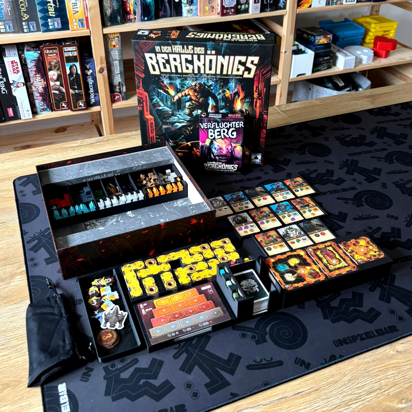 "HALLE DES BERGKÖNIGS" Insert + Kartenhalter