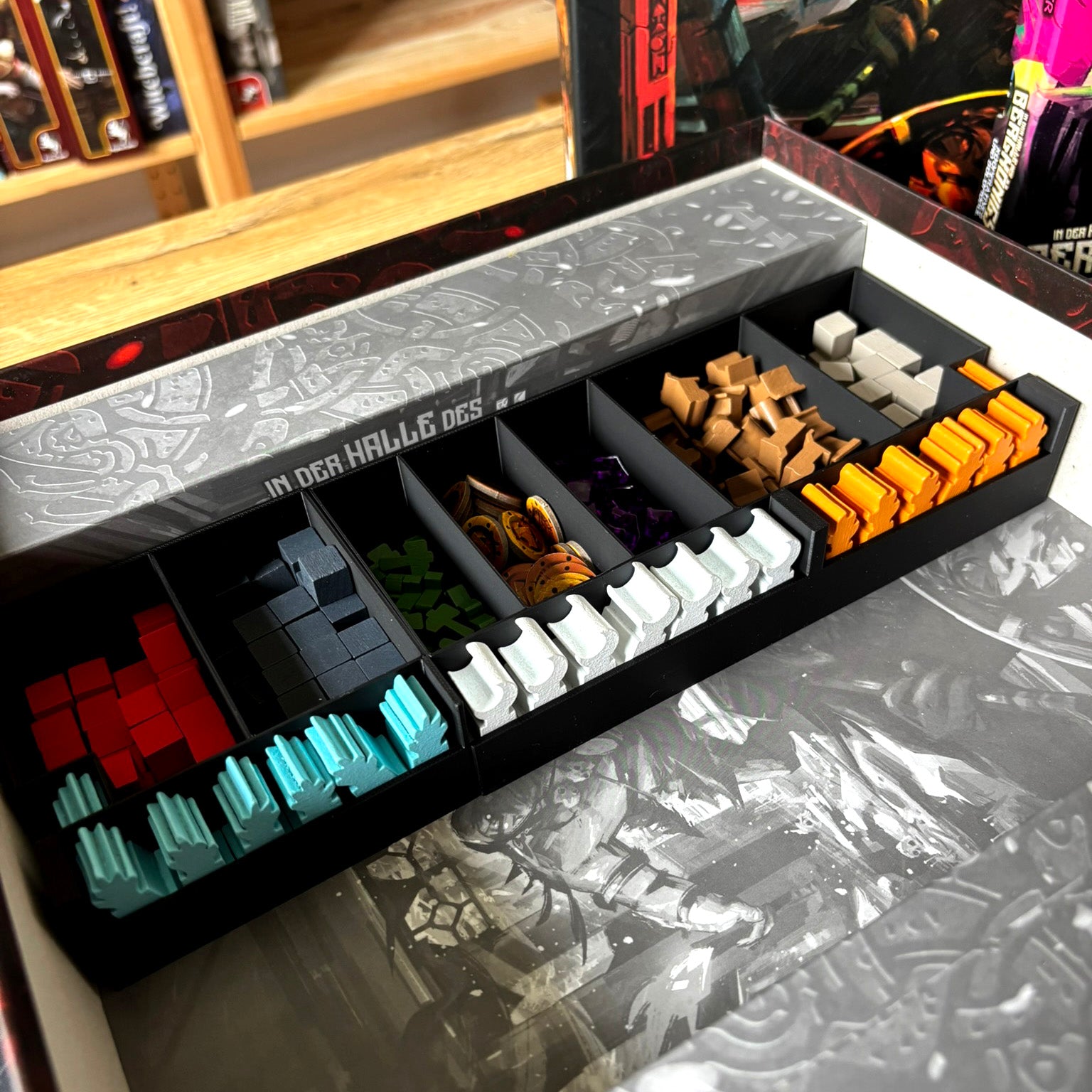 "HALLE DES BERGKÖNIGS" Insert + Kartenhalter