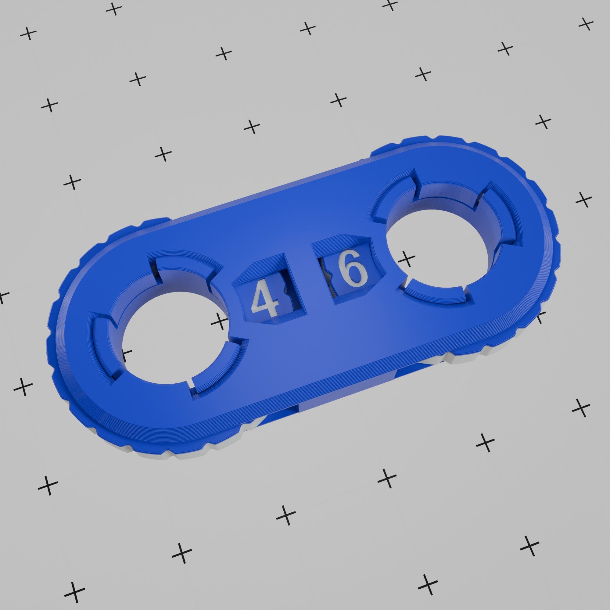 UNSPIELBAR+ Life Point Counter Blau