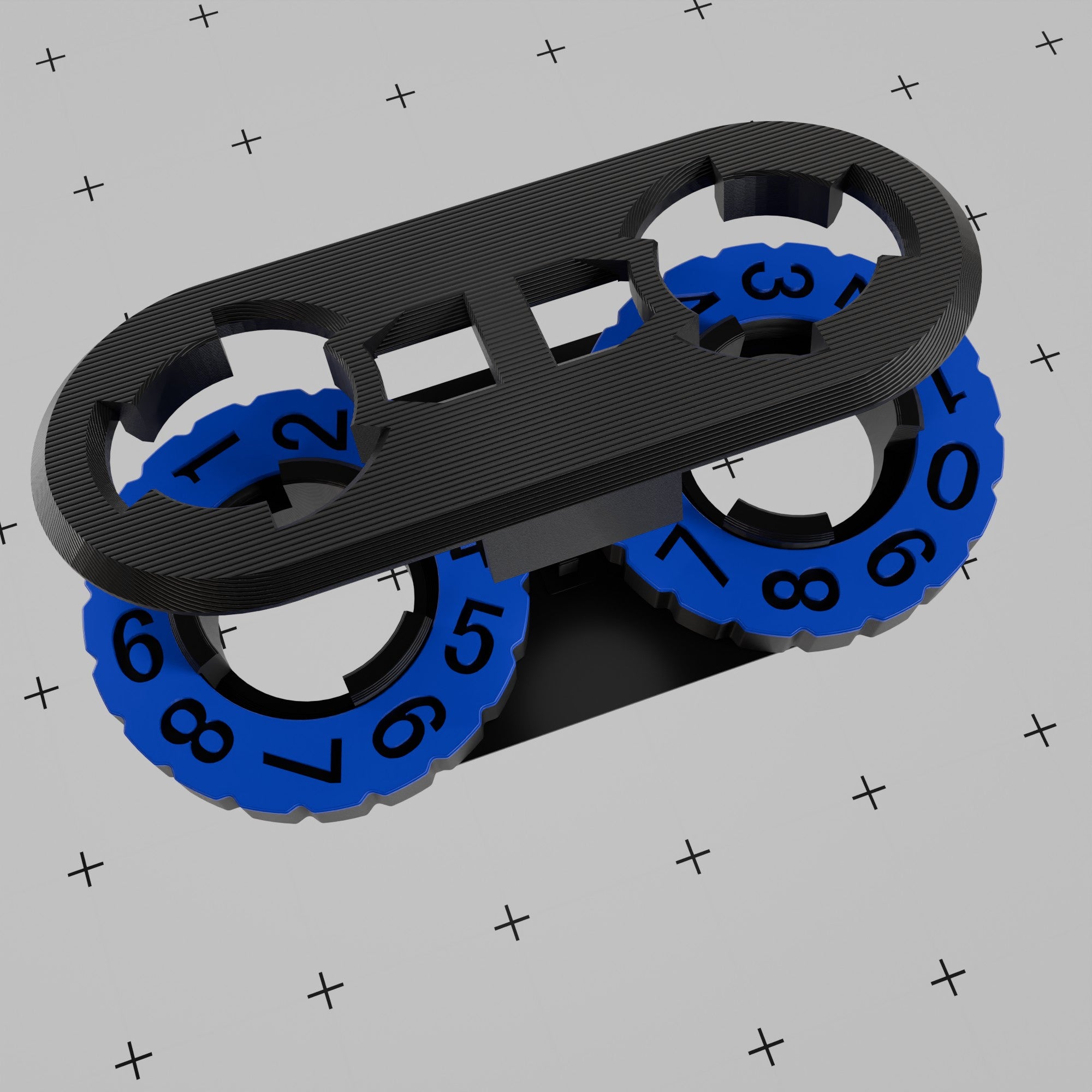 UNSPIELBAR+ Life Point Counter Schwarz