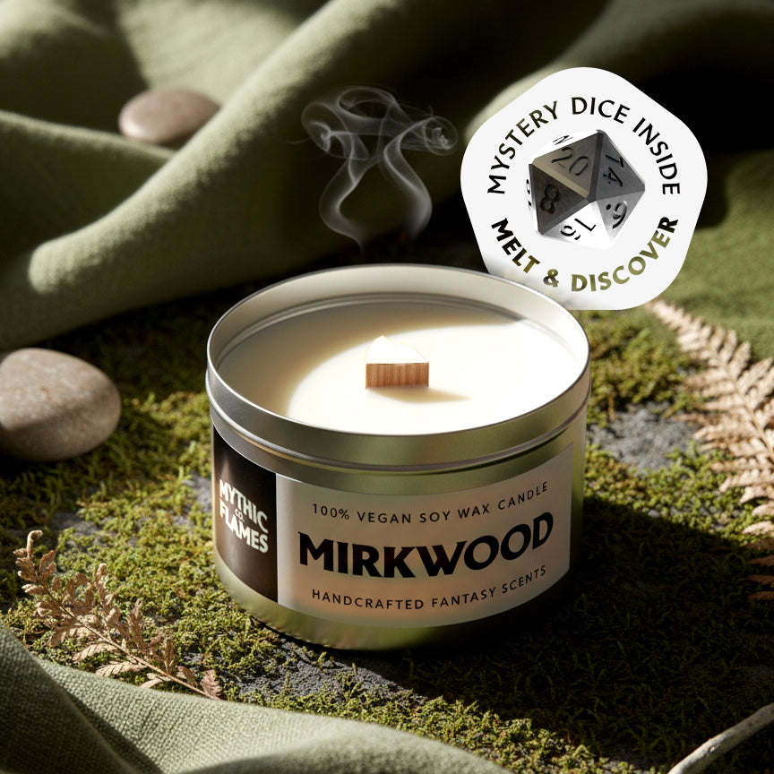 "MIRKWOOD" Fantasy Scent Vegane Sojawachs Kerze