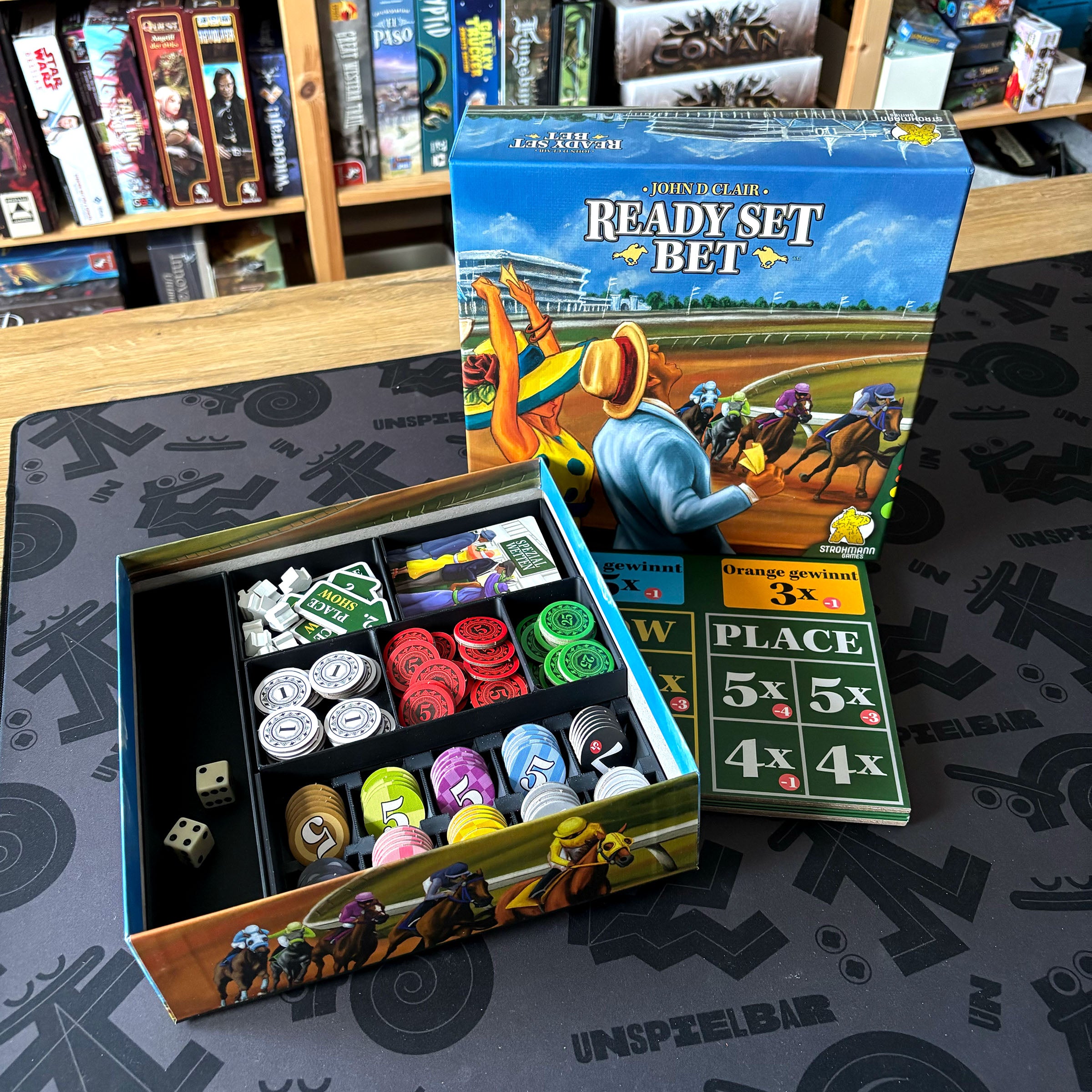 "READY SET BET" Insert