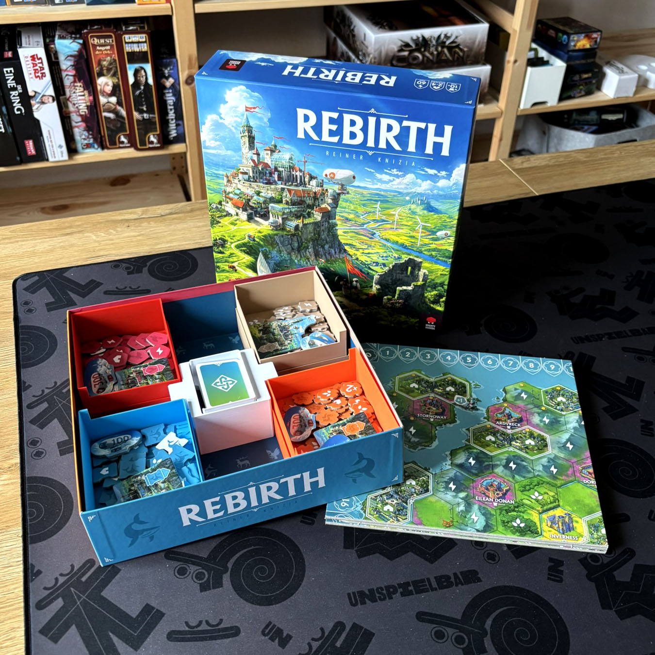 "REBIRTH" Insert + Kartenhalter