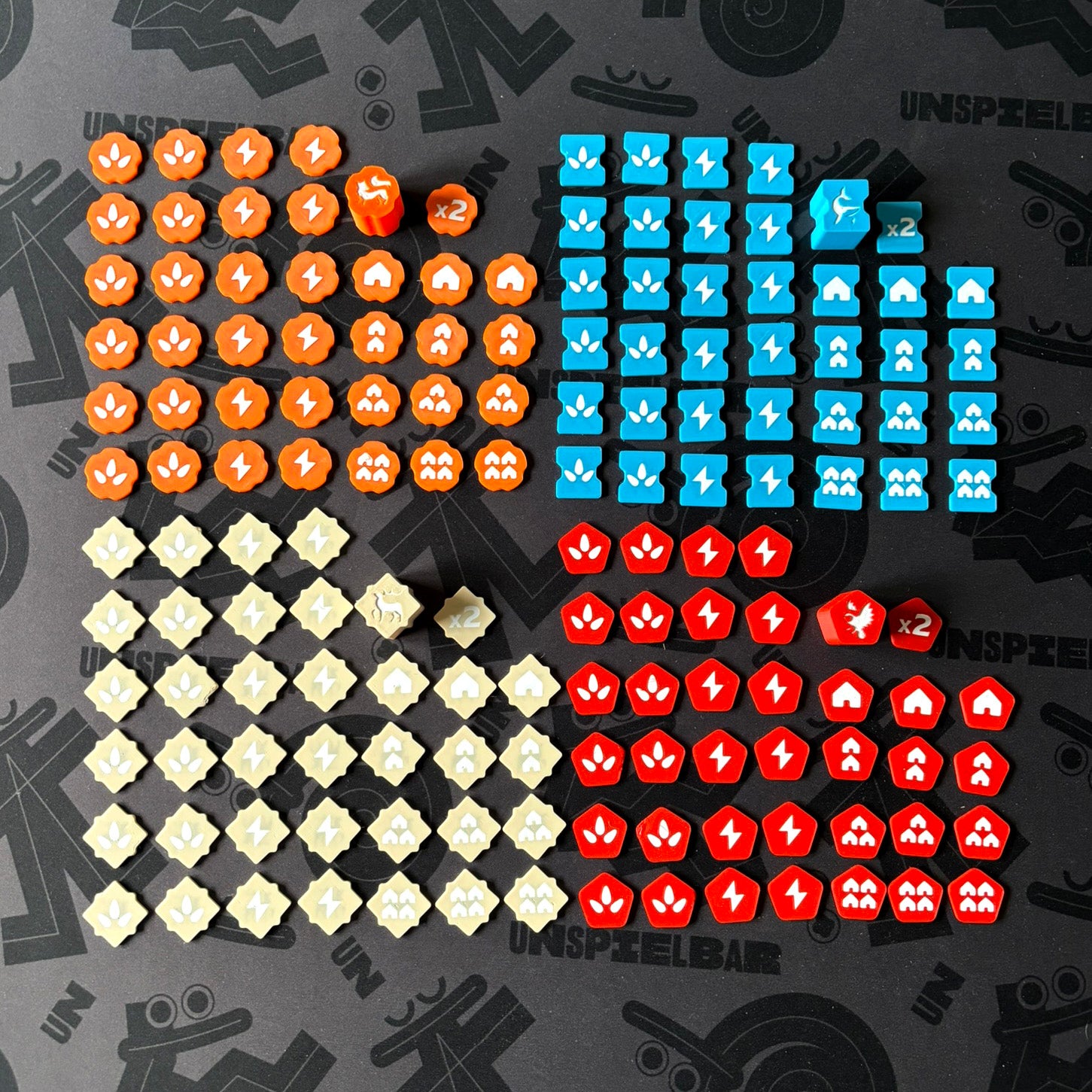"REBIRTH" Premium Token & Score Marker Set (152 Teile)