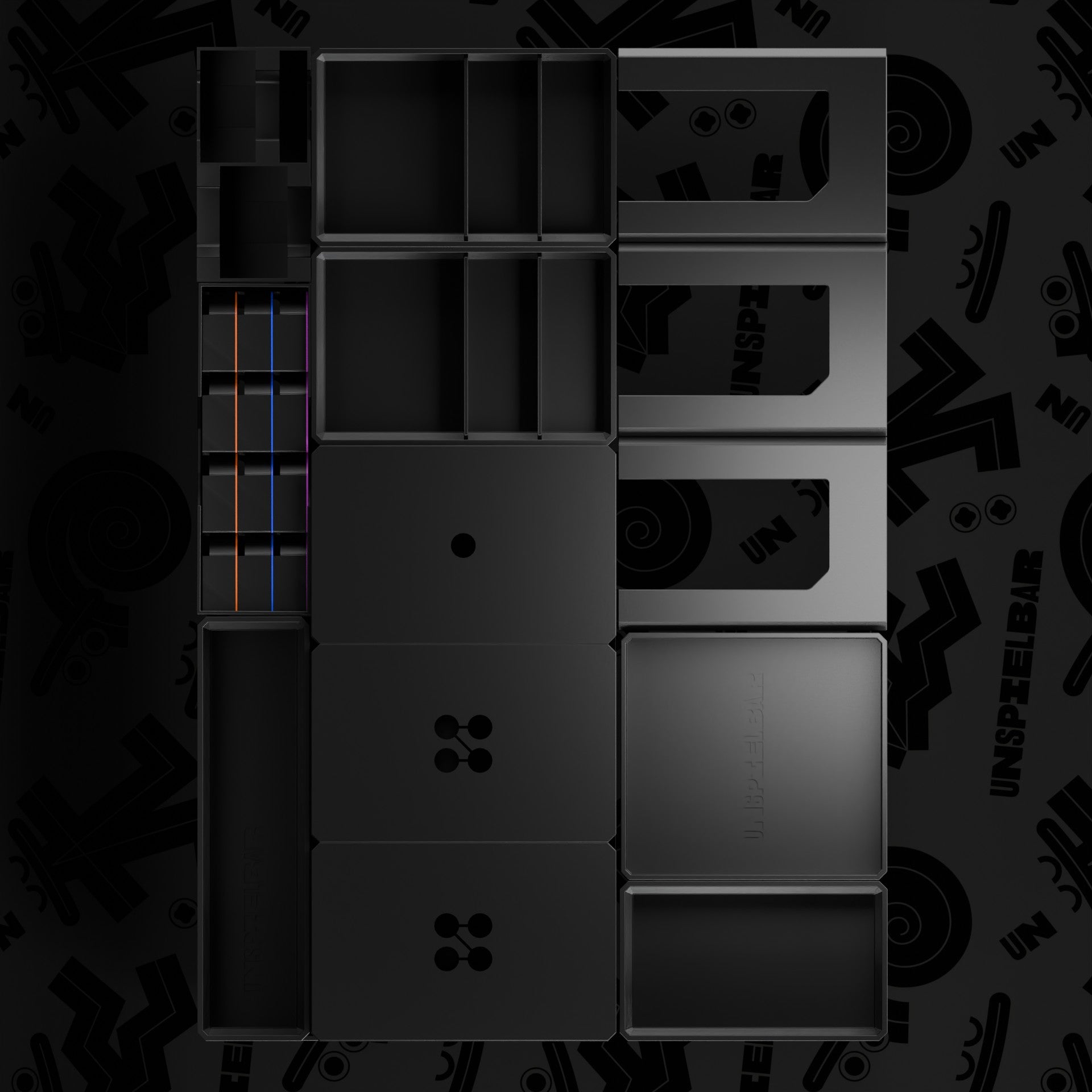 "SETI" Insert + Tech Tile Organizer