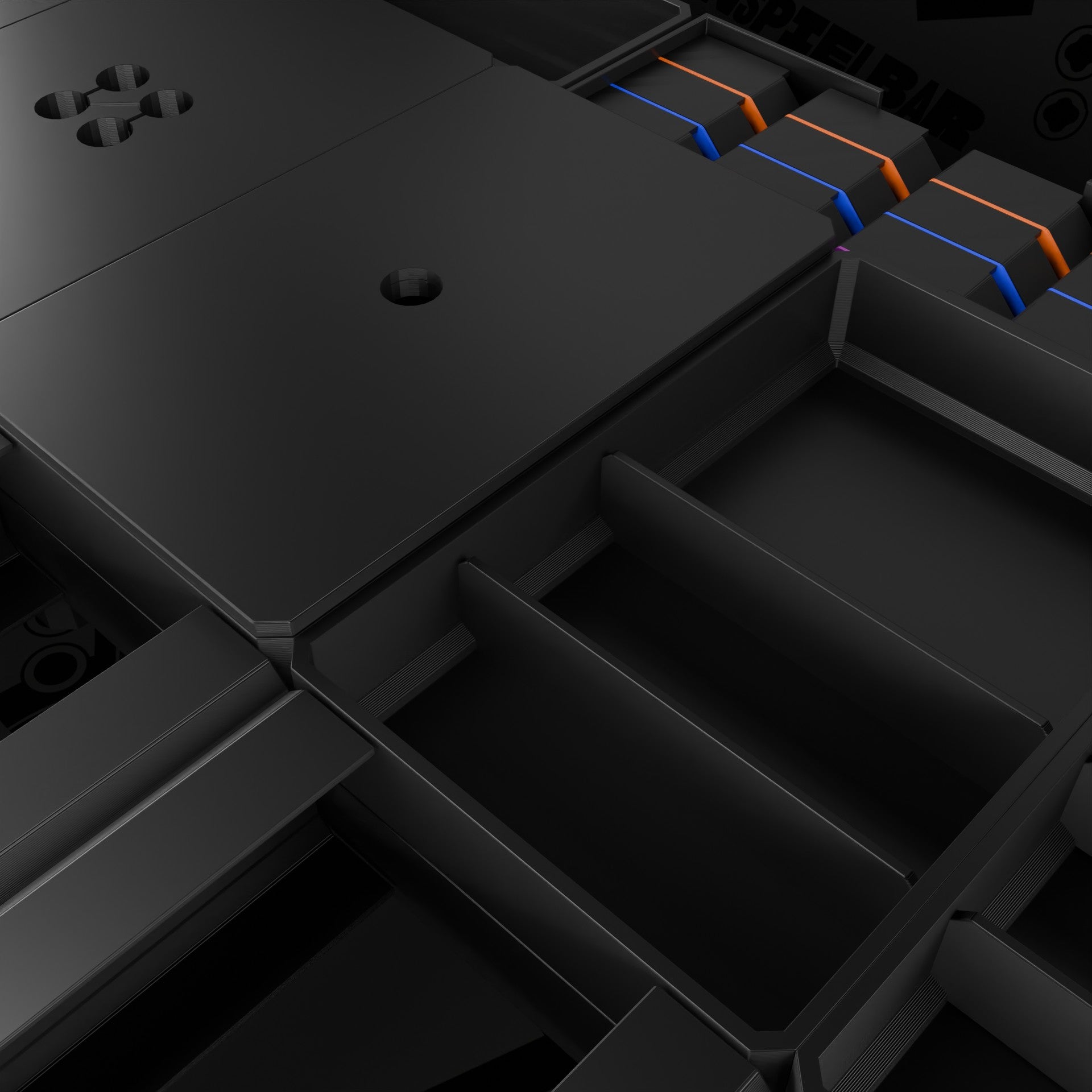 "SETI" Insert + Tech Tile Organizer