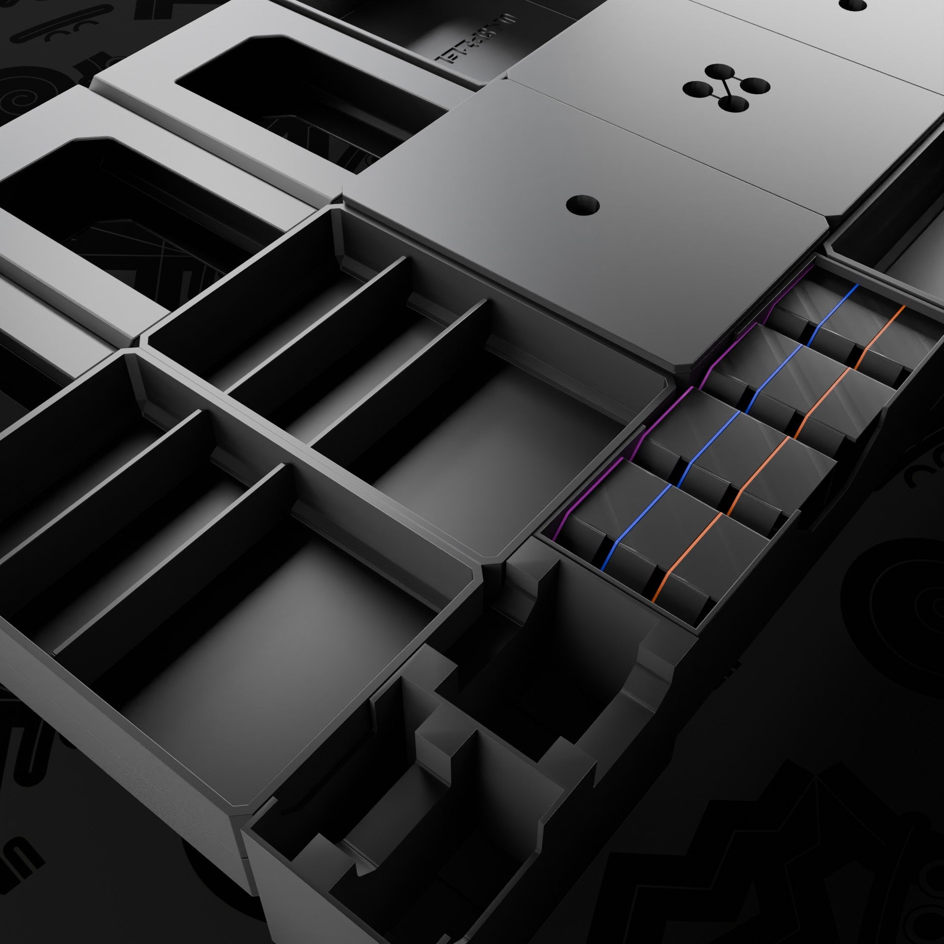 "SETI" Insert + Tech Tile Organizer
