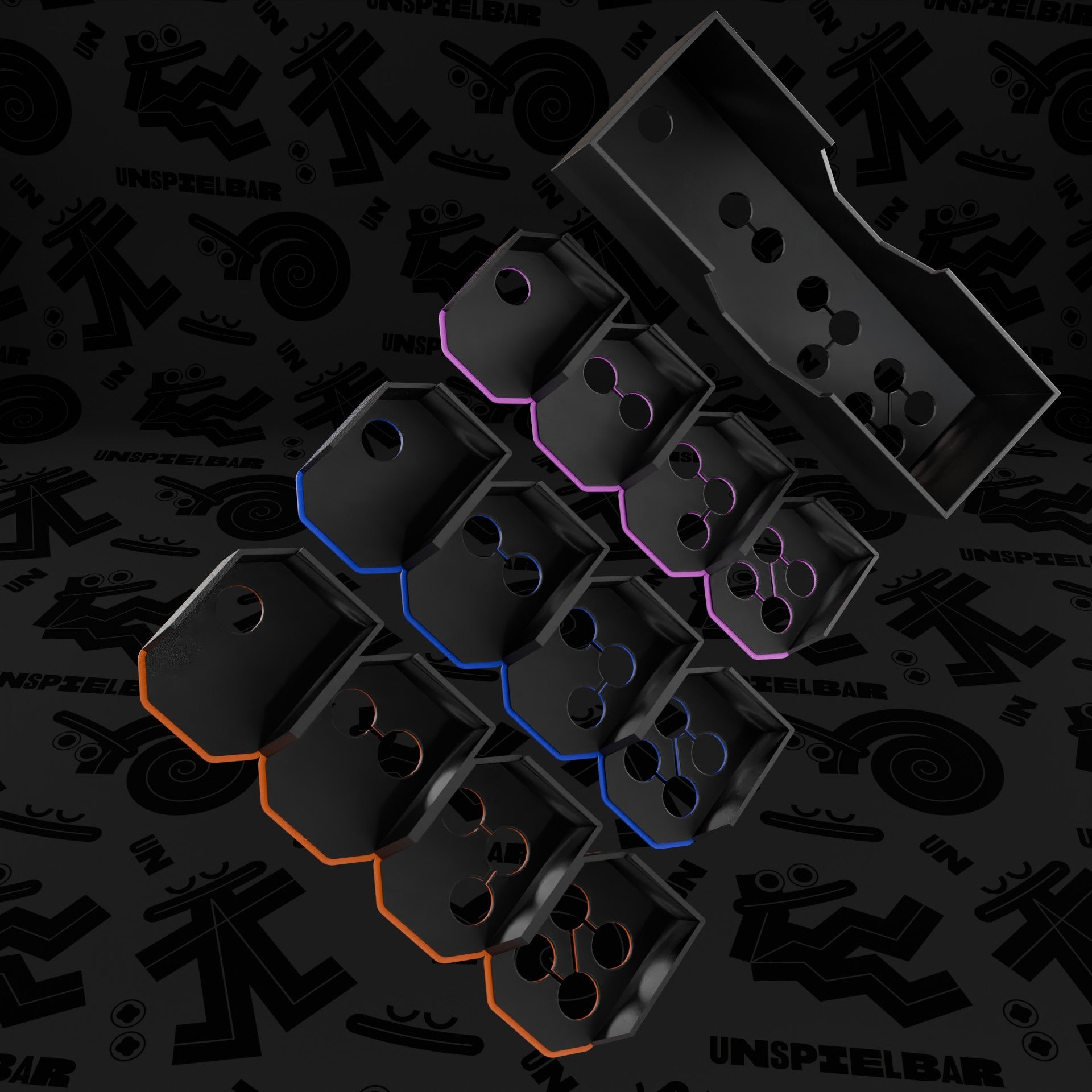 "SETI" Insert + Tech Tile Organizer