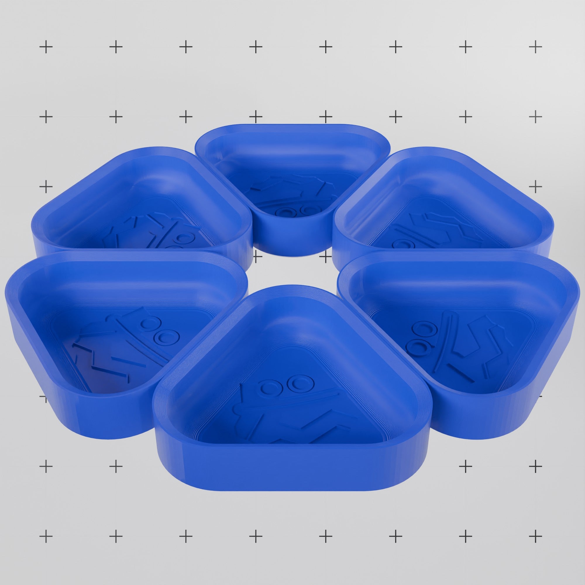 UNPLAYABLE+ SnapTray Triangle – Bundle of 6