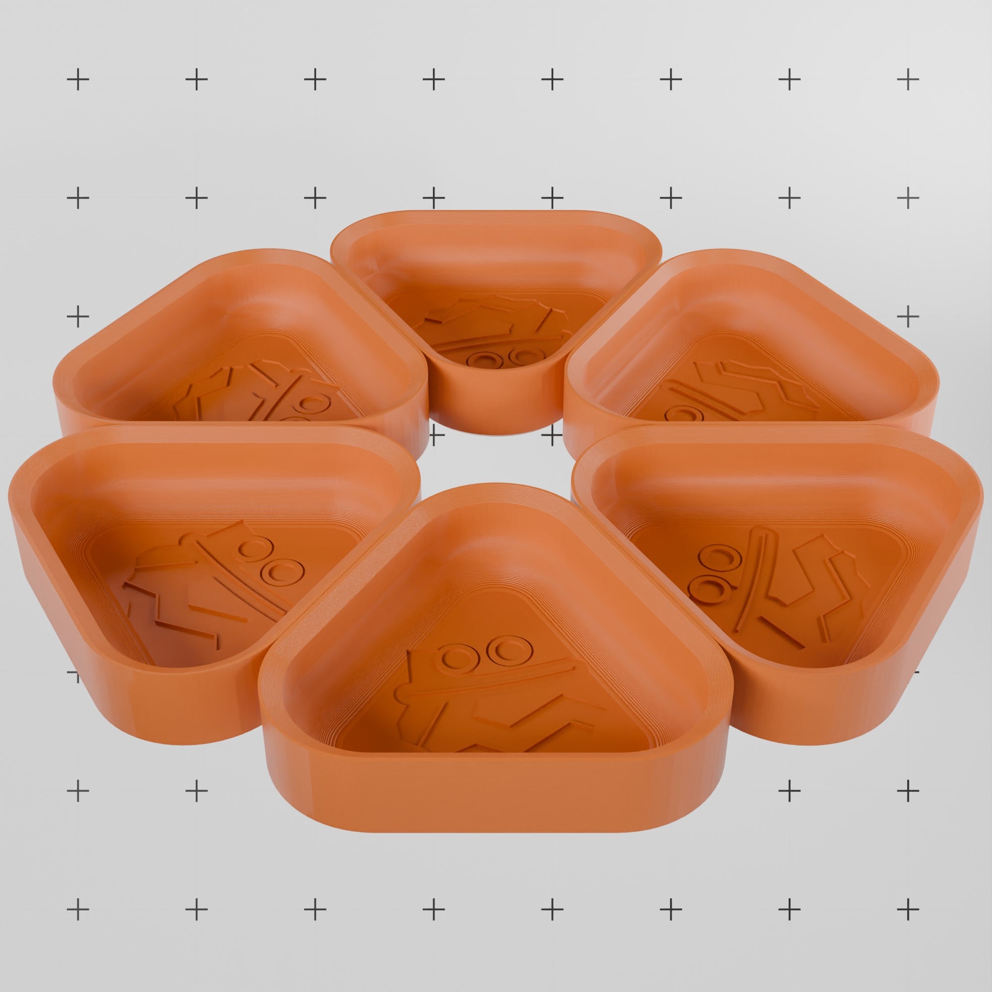 UNPLAYABLE+ SnapTray Triangle – Bundle of 6