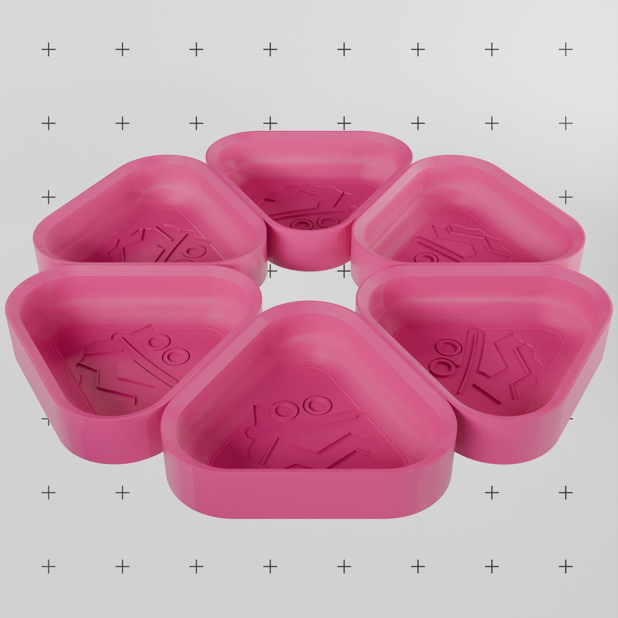 UNPLAYABLE+ SnapTray Triangle – Bundle of 6