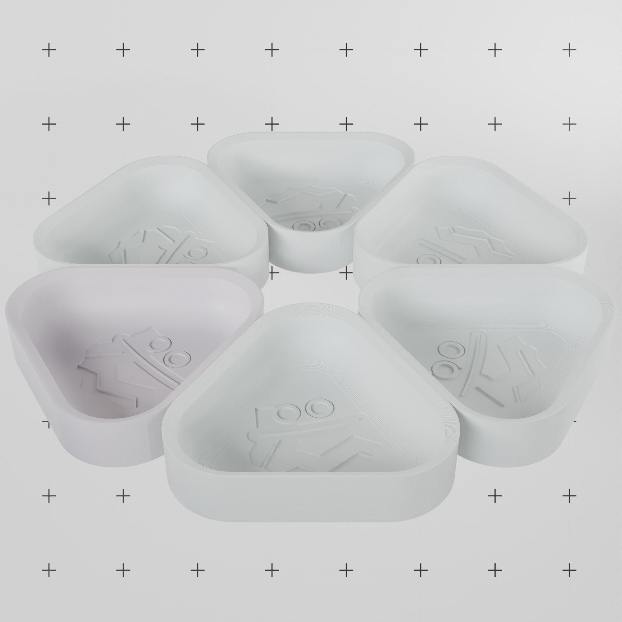 UNPLAYABLE+ SnapTray Triangle – Bundle of 6