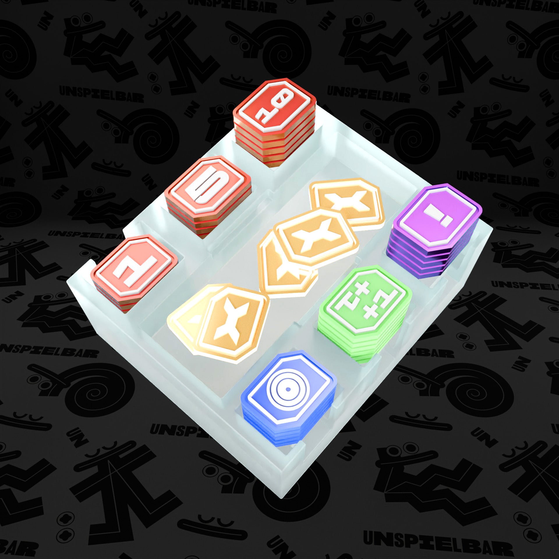 "UNLIMITED POWER" Holocube Token Organizer