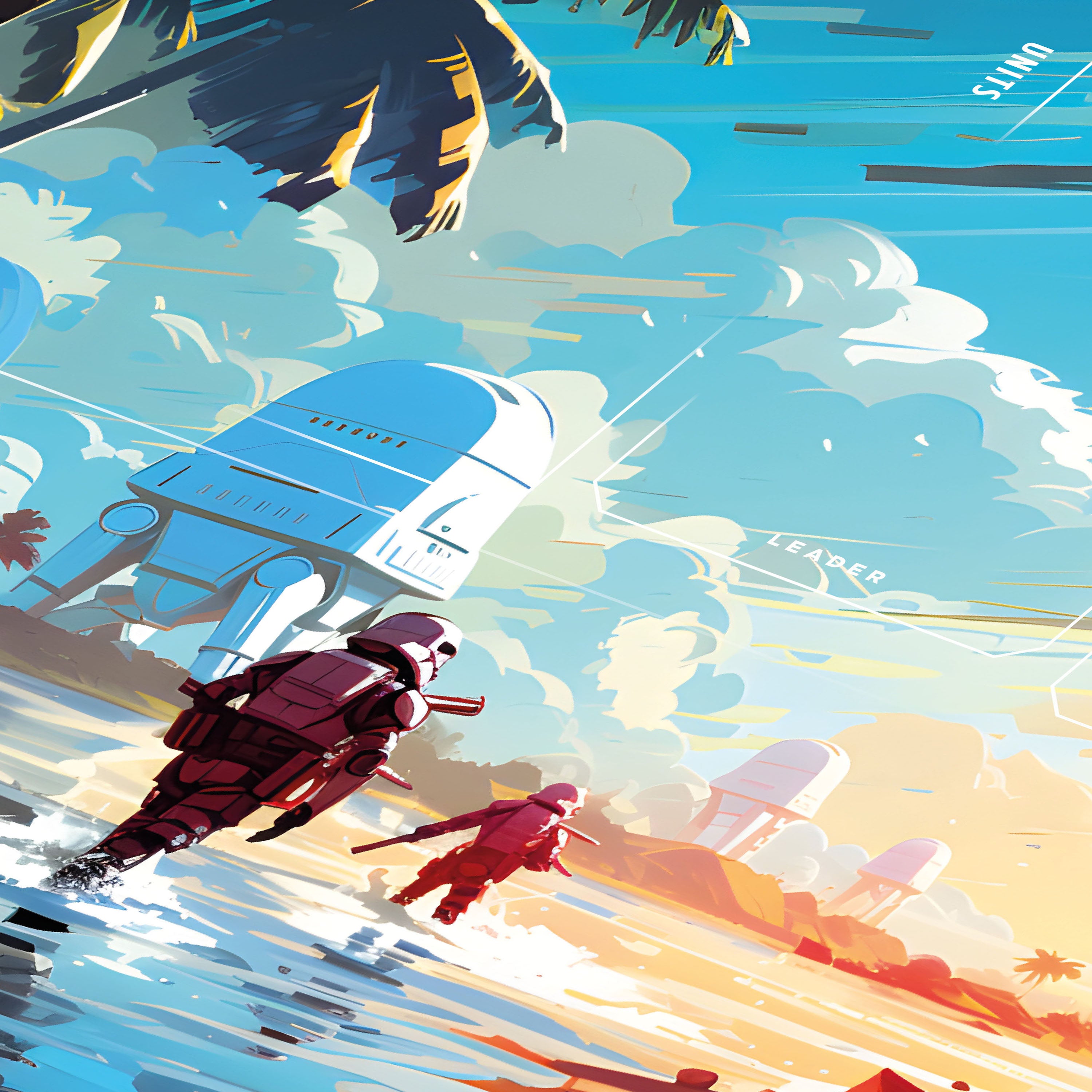 "UNLIMITED POWER" Playmat (Rebel Beach)