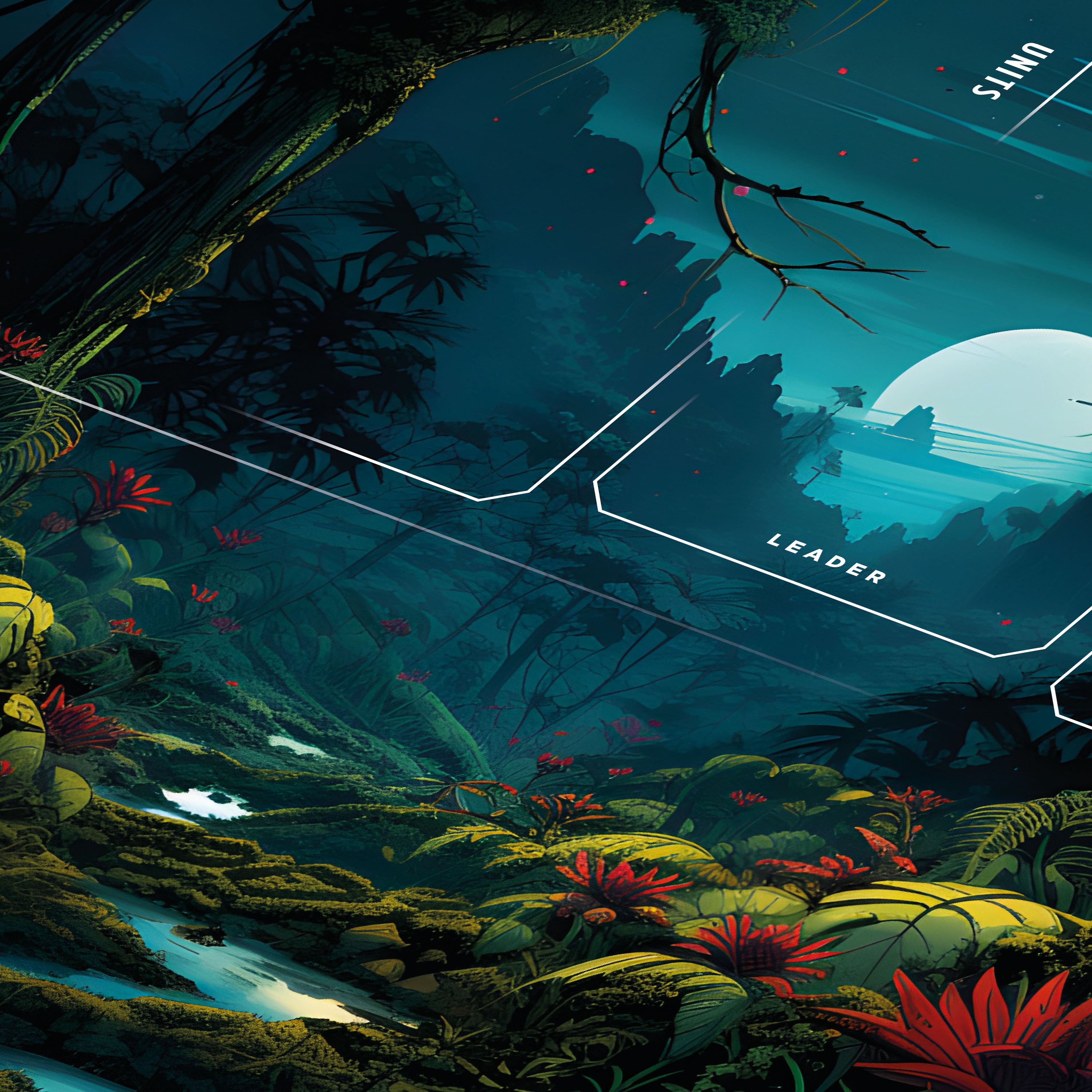 "UNLIMITED POWER" Playmat (Swamp Exile)