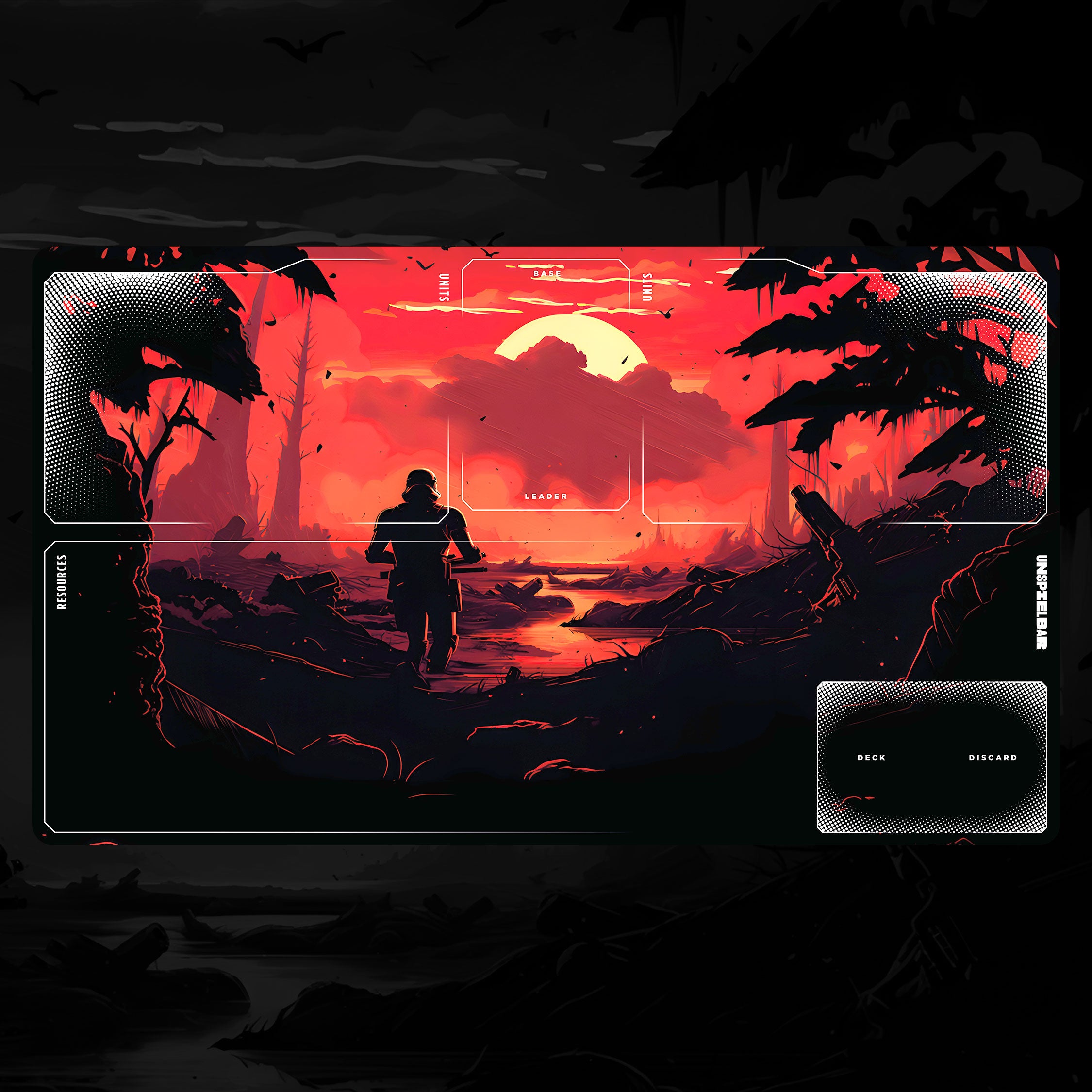 "STAR WARS UNLIMITED" Neoprene TCG Playmat (Last Patrol)