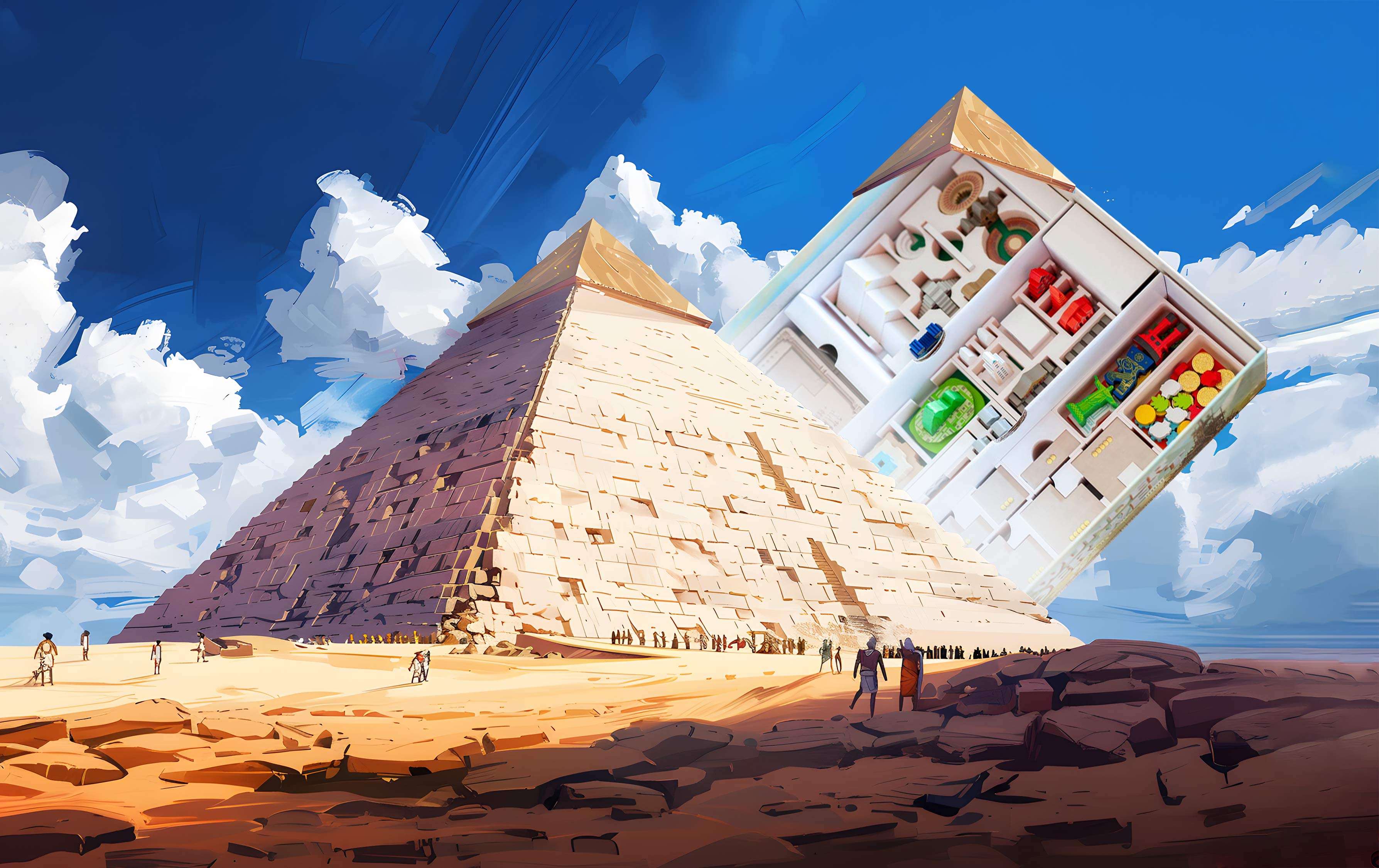 "WELTWUNDER" Gold Insert