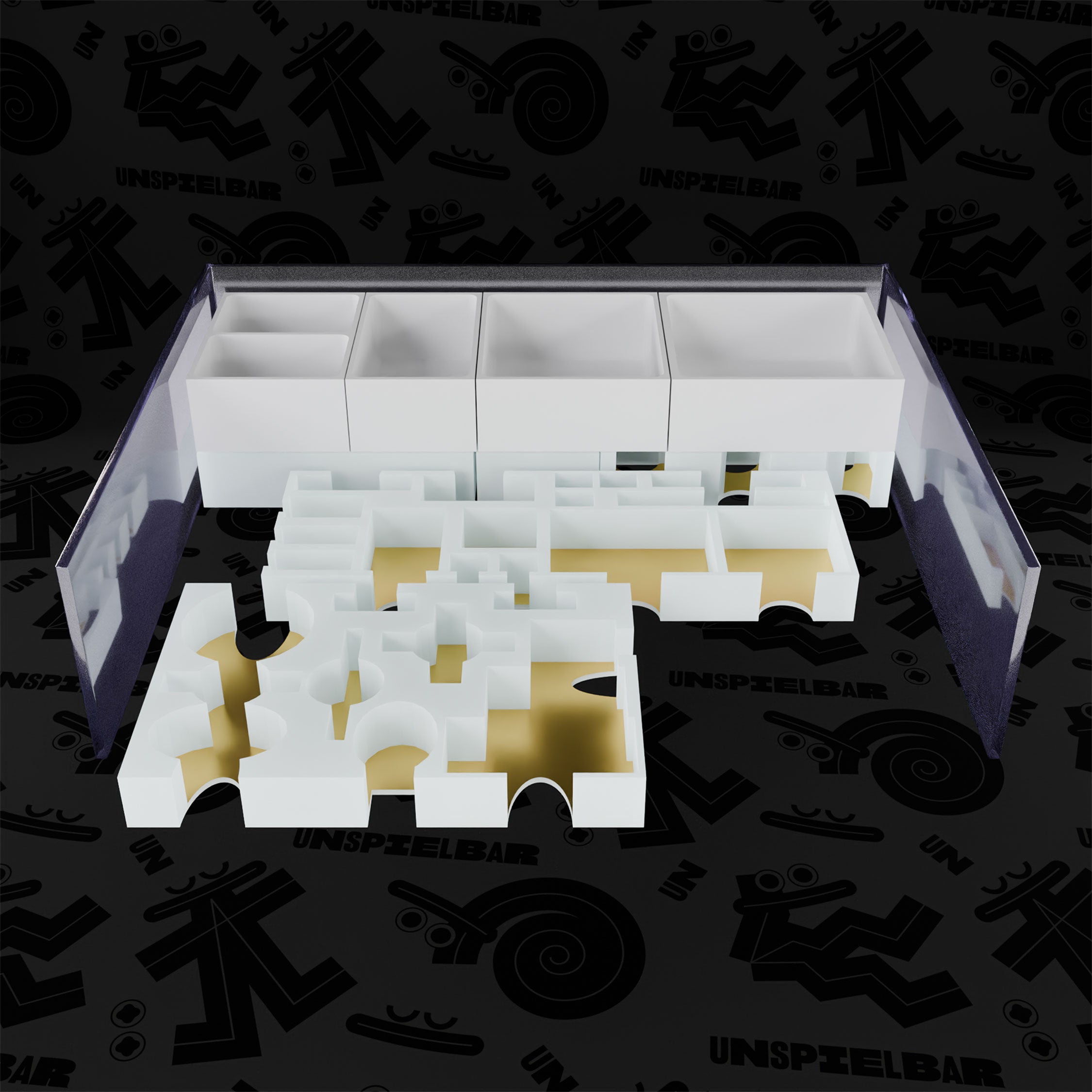 "WORLD WONDER" Gold Insert