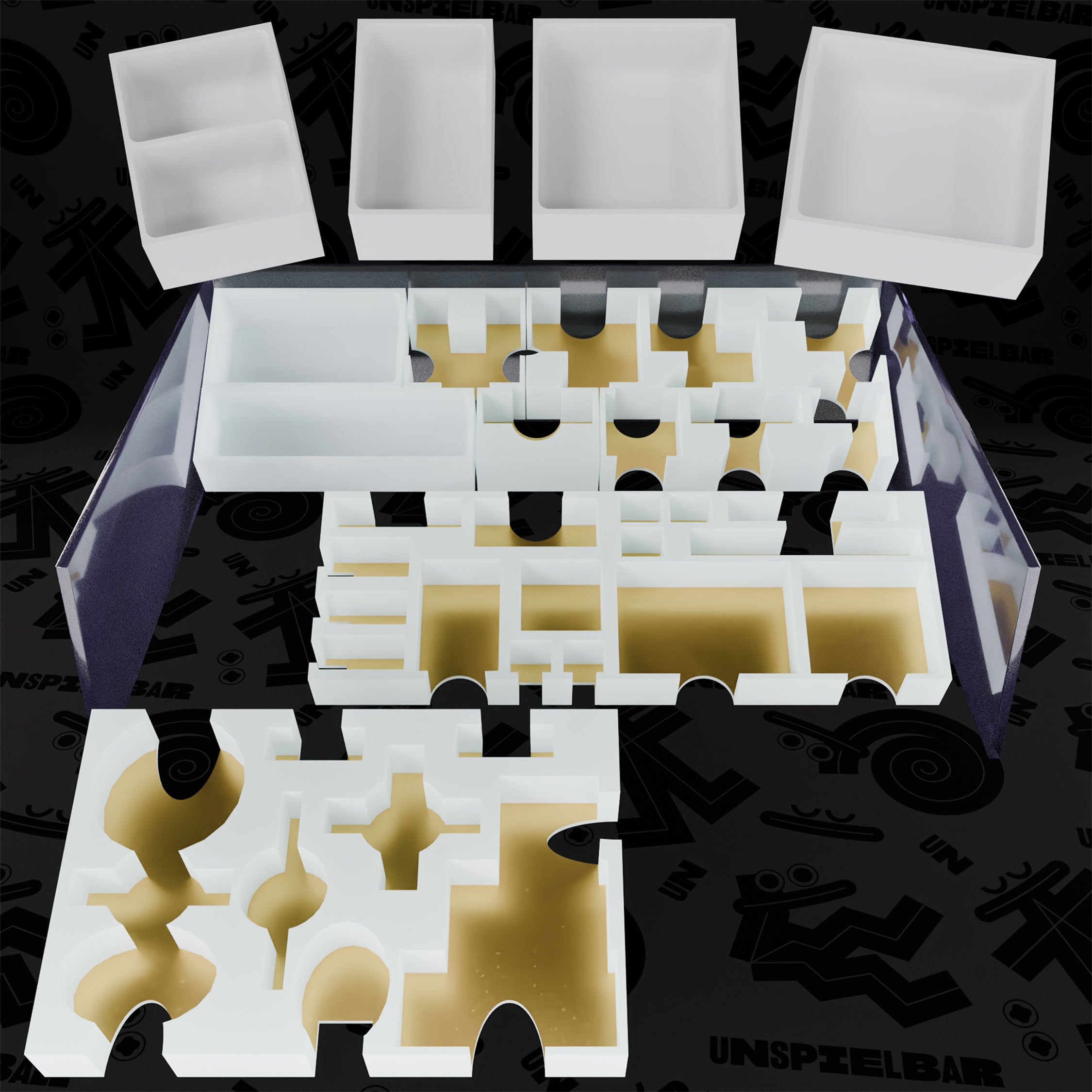 "WELTWUNDER" Gold Insert