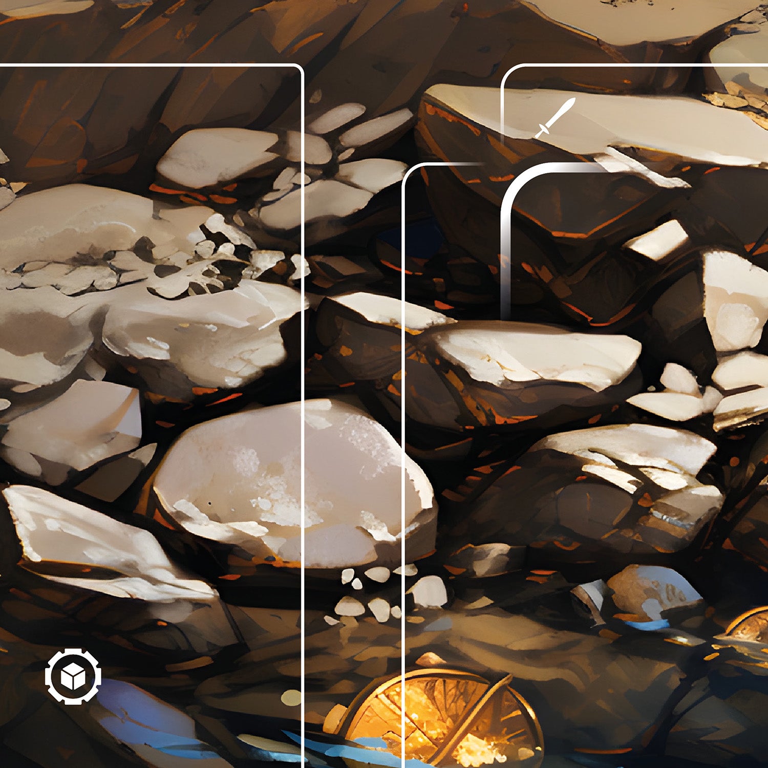 Tapis de jeu "TROP MANY BONES" (GEAR)