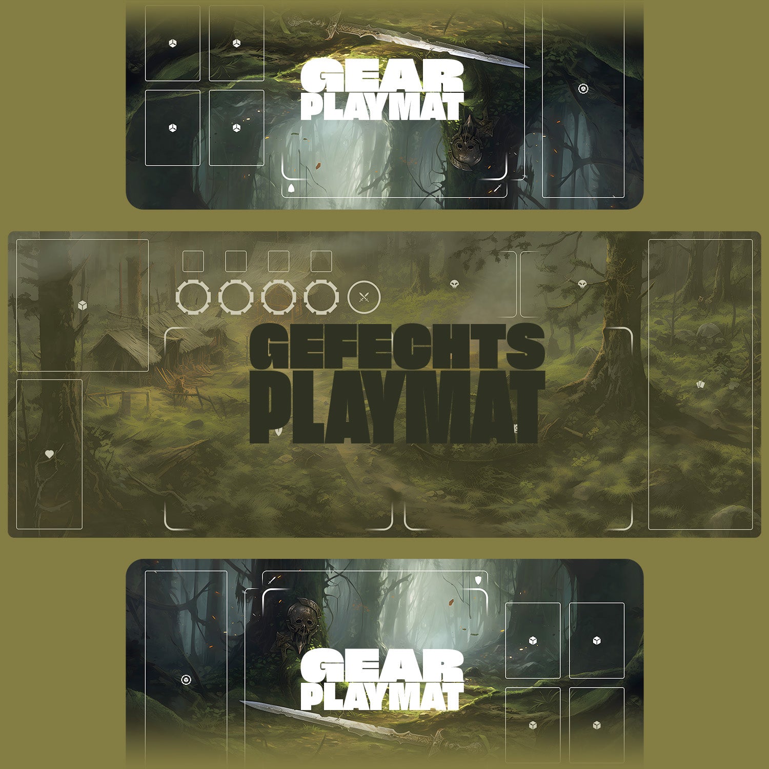 Tapis de jeu "TROP MANY BONES" (GEAR)