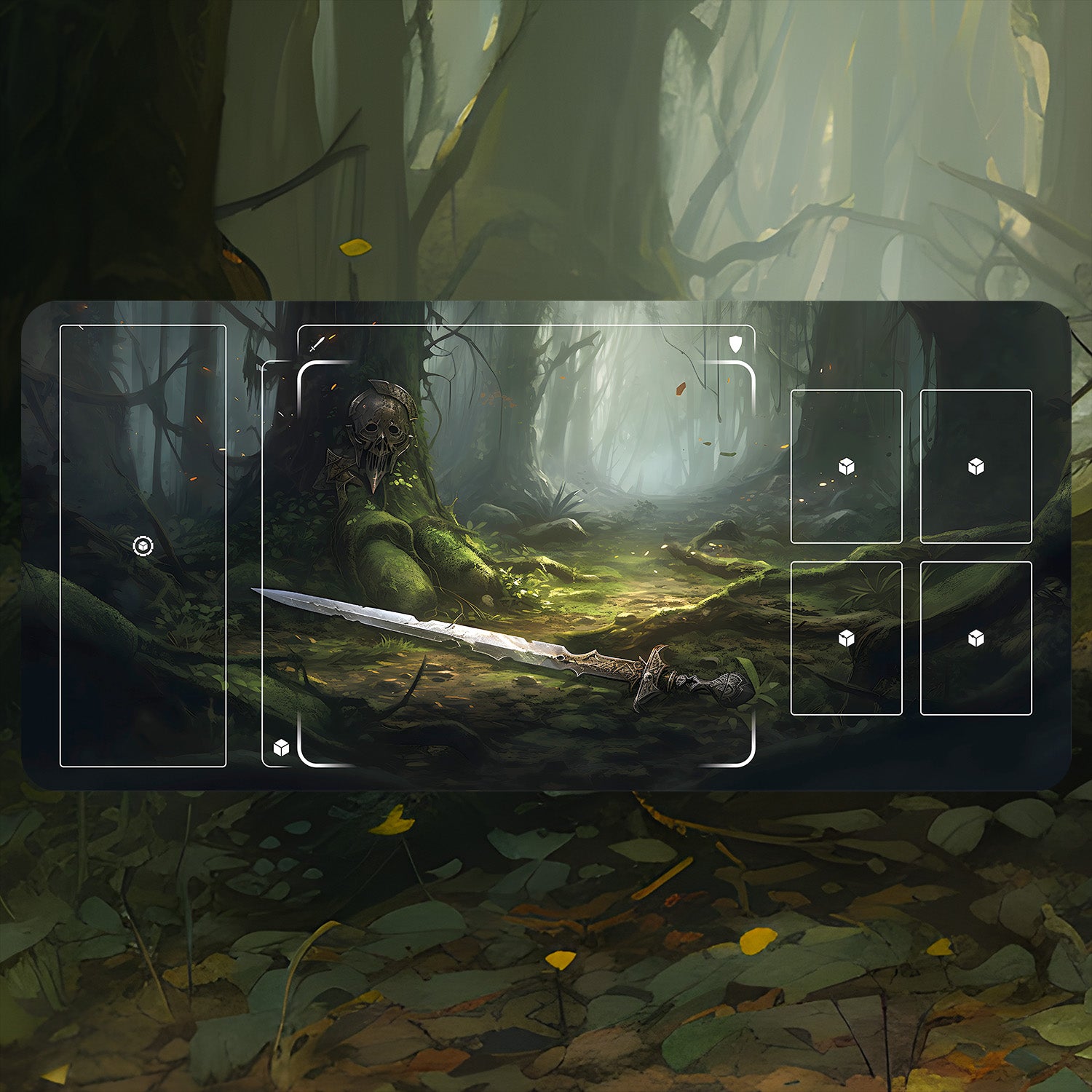 "ZU VIELE KNOCHEN" Playmat (GEAR)