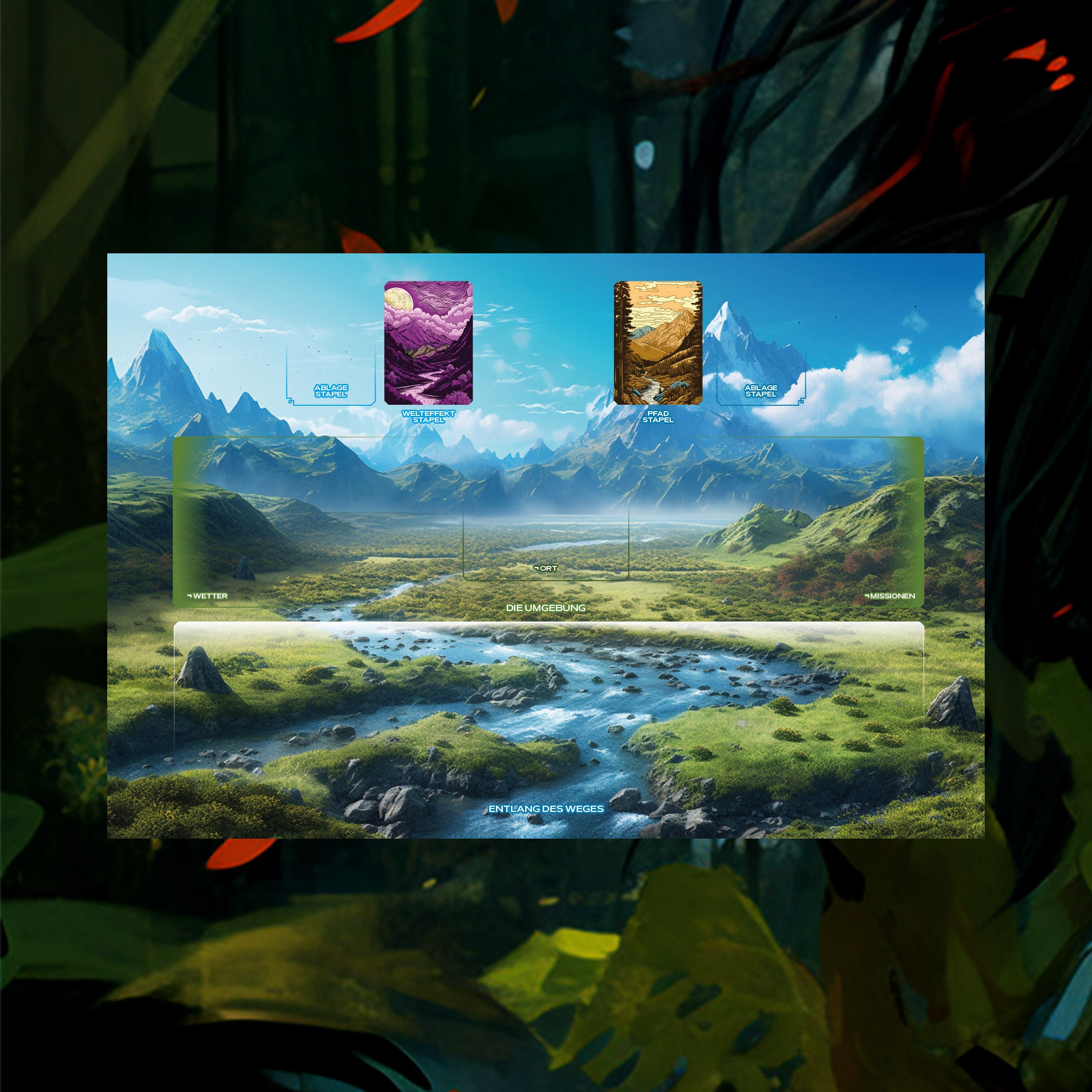 "SOLARPUNK RANGER" Playmat (Solarmatte)