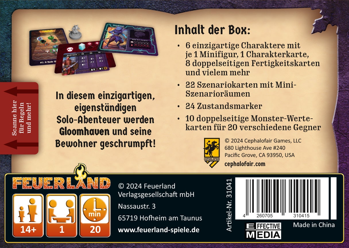 Gloomhaven: Knöpfe & Krabbler