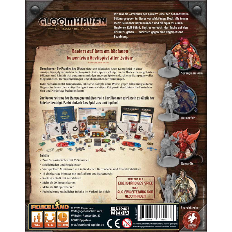 Gloomhaven – Die Pranken des Löwen