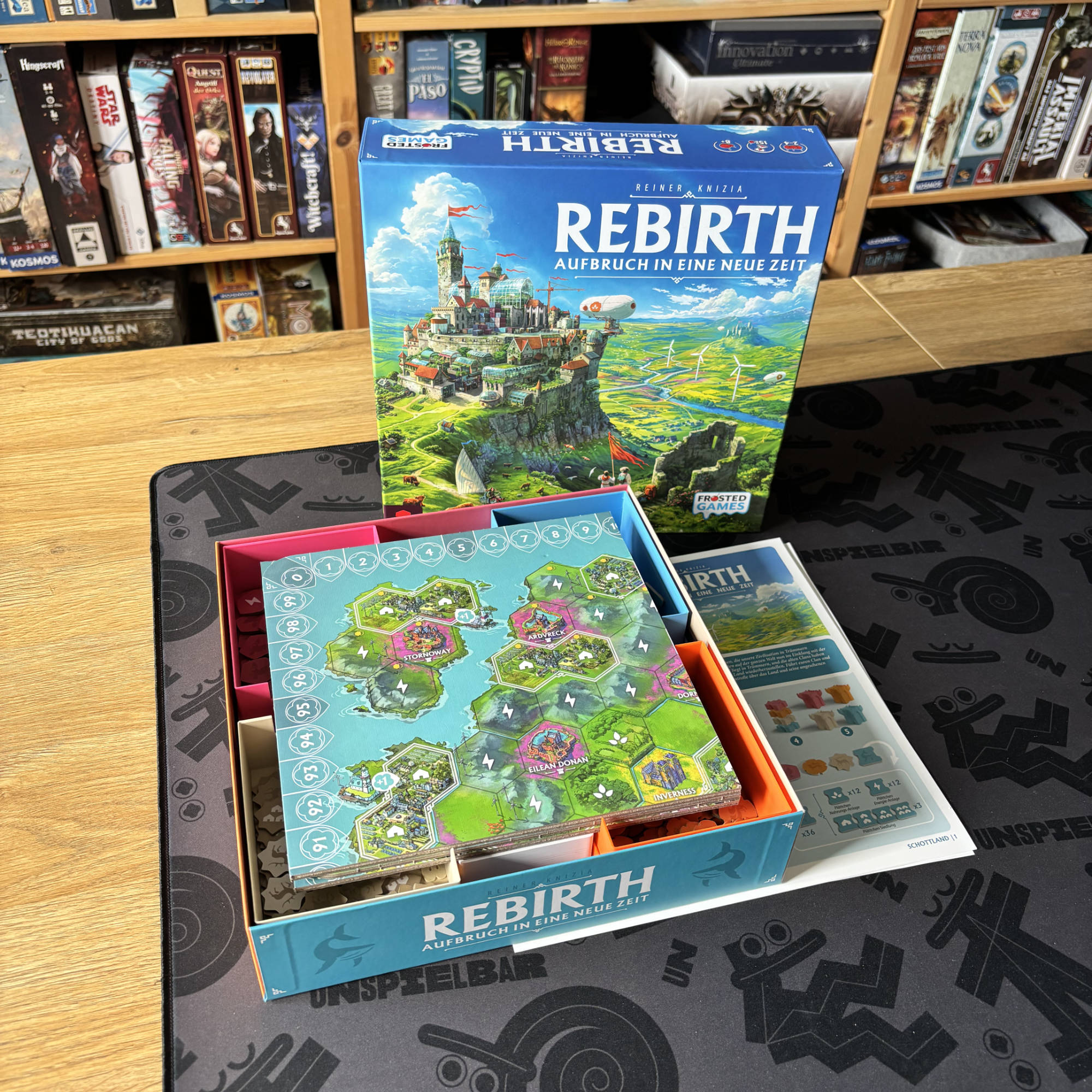 "REBIRTH" Kennerspiel des Jahres Premium Insert [Grundspiel]