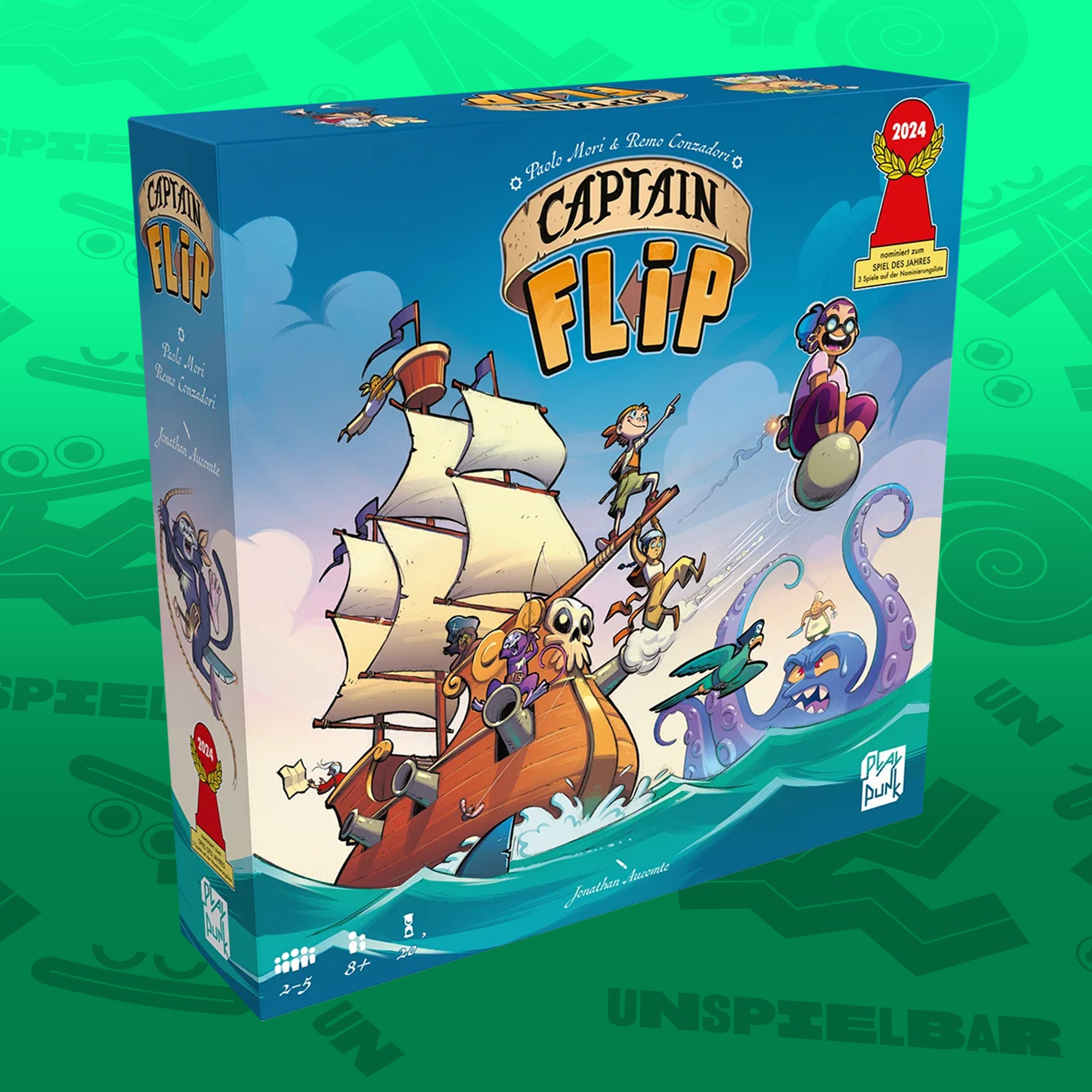 Captain Flip [Spiel des Jahres 2024 Nominiert]