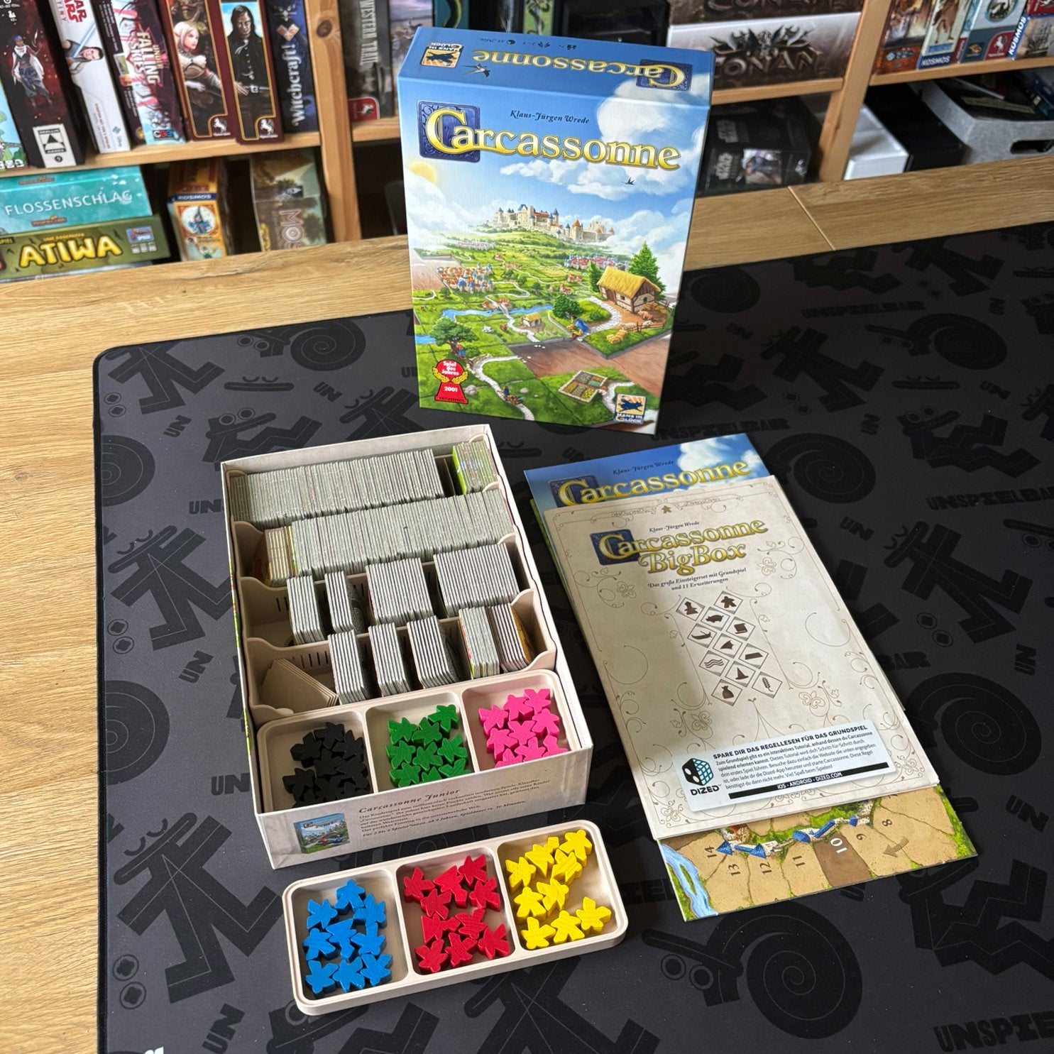 "CARCASSONNE" All-In Insert (inkl. Big Box Erweiterungen)
