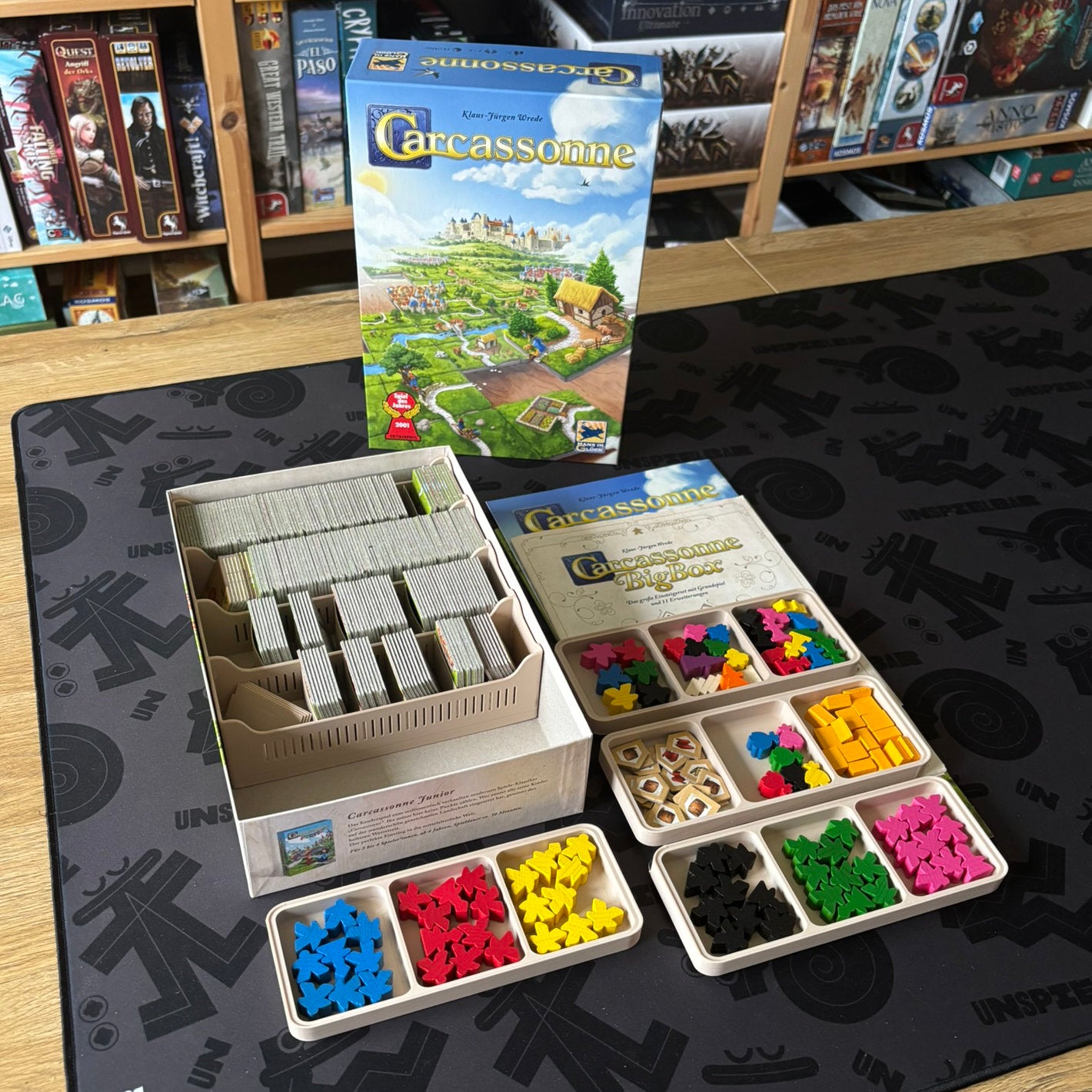 "CARCASSONNE" All-In Insert (inkl. Big Box Erweiterungen)
