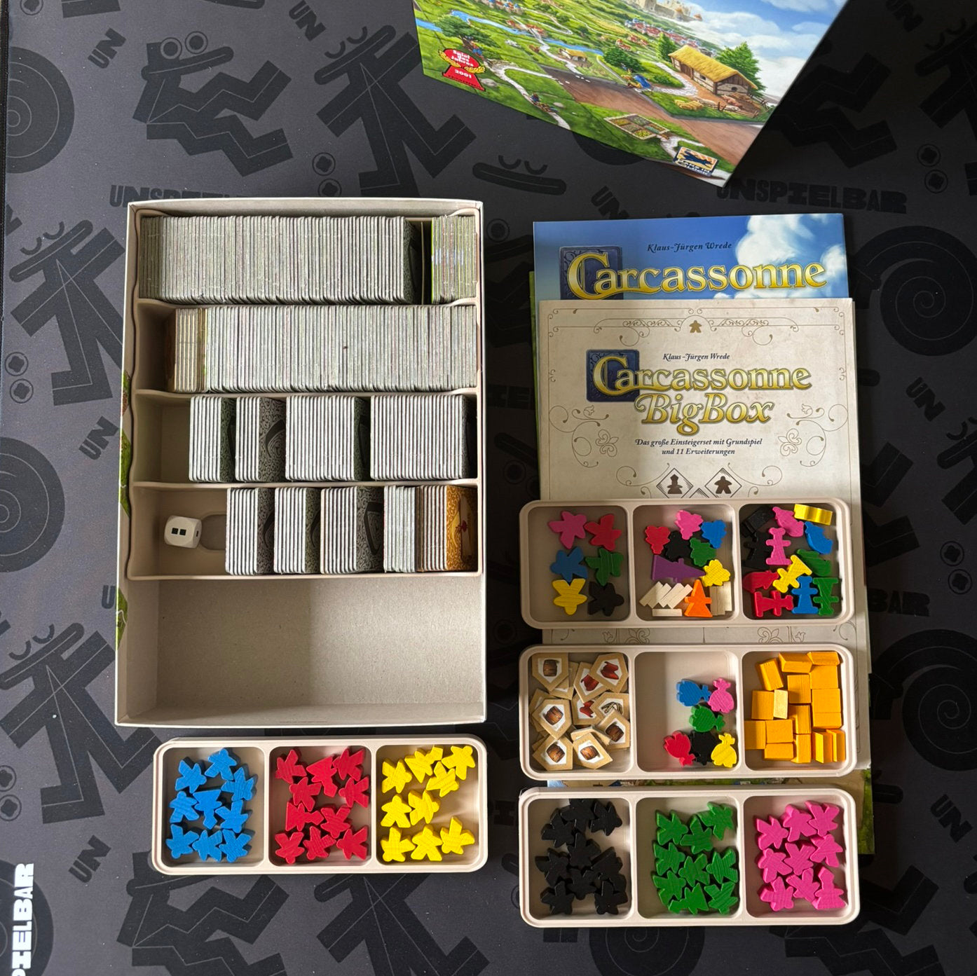 "CARCASSONNE" All-In Insert (inkl. Big Box Erweiterungen)