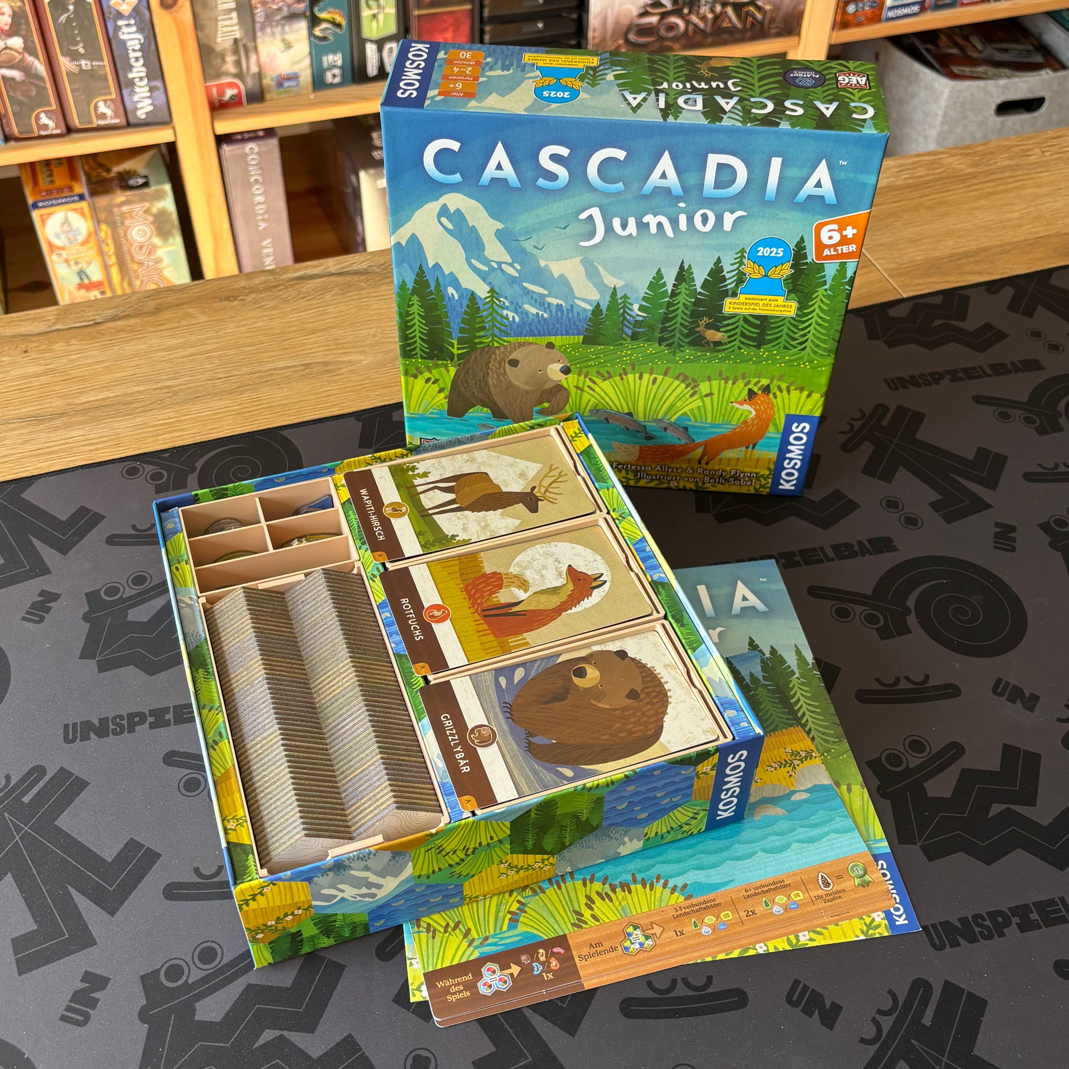"CASCADIA JUNIOR" Premium Insert [Grundspiel]
