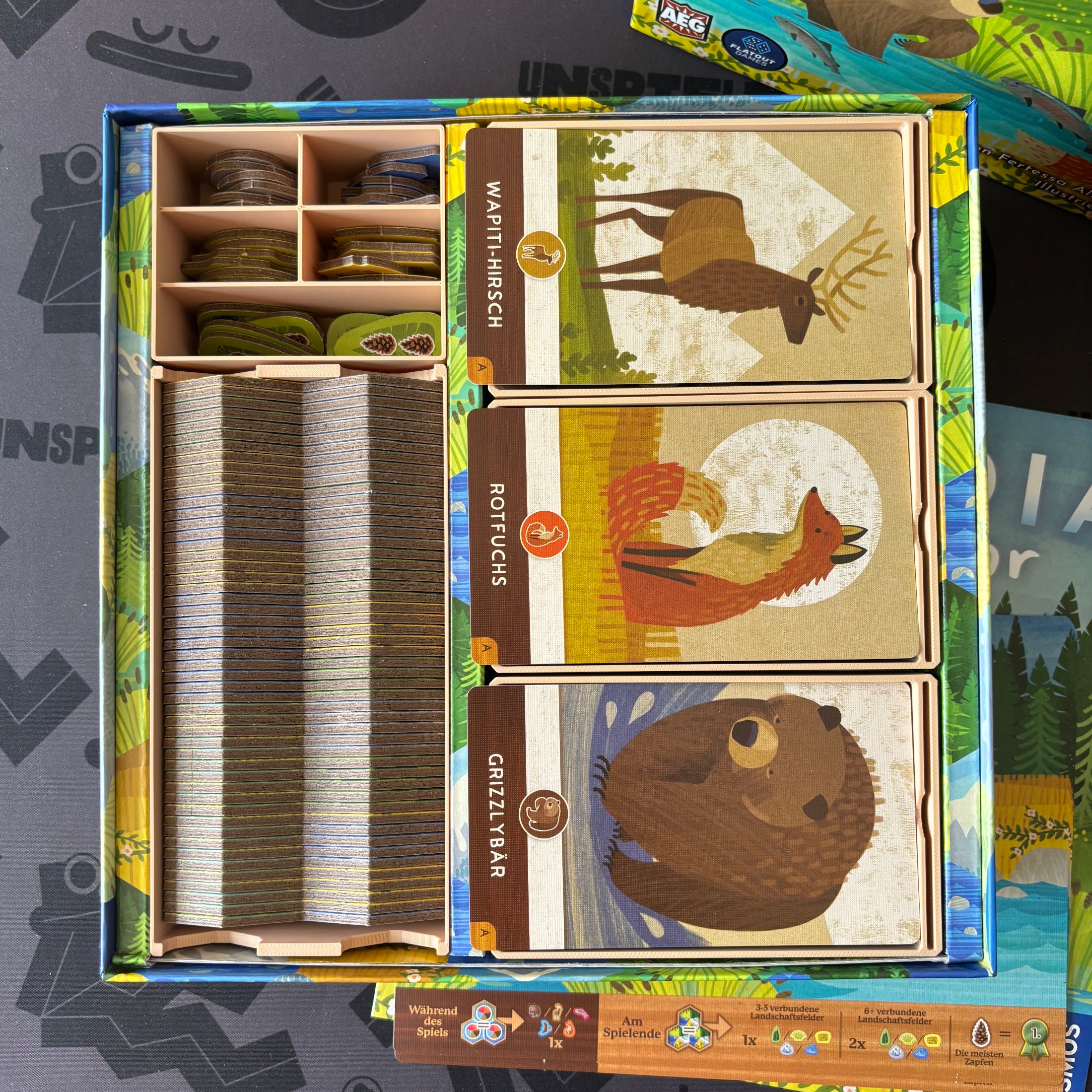 "CASCADIA JUNIOR" Premium Insert [Grundspiel]