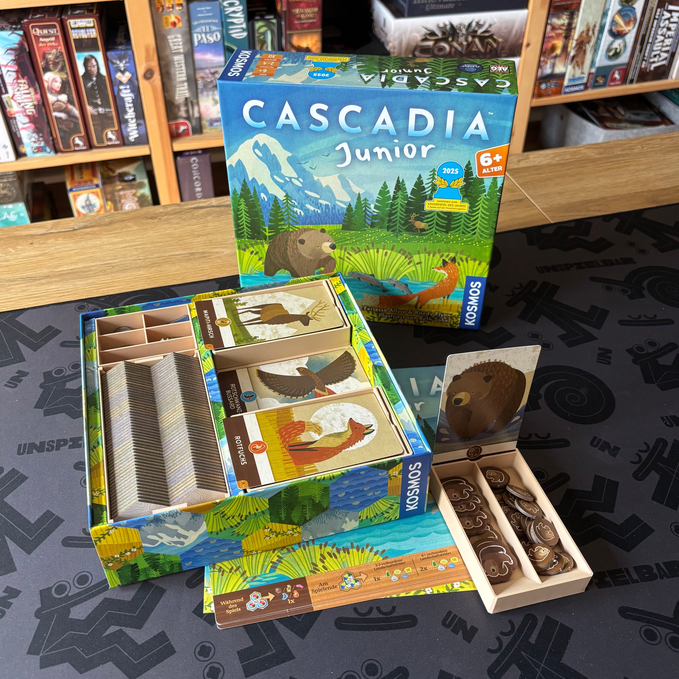"CASCADIA JUNIOR" Premium Insert [Grundspiel]