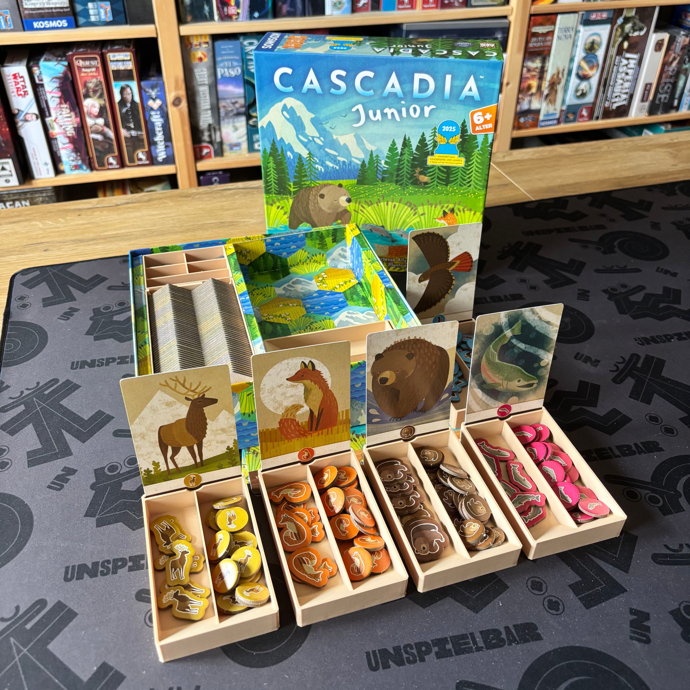 "CASCADIA JUNIOR" Premium Insert [Grundspiel]