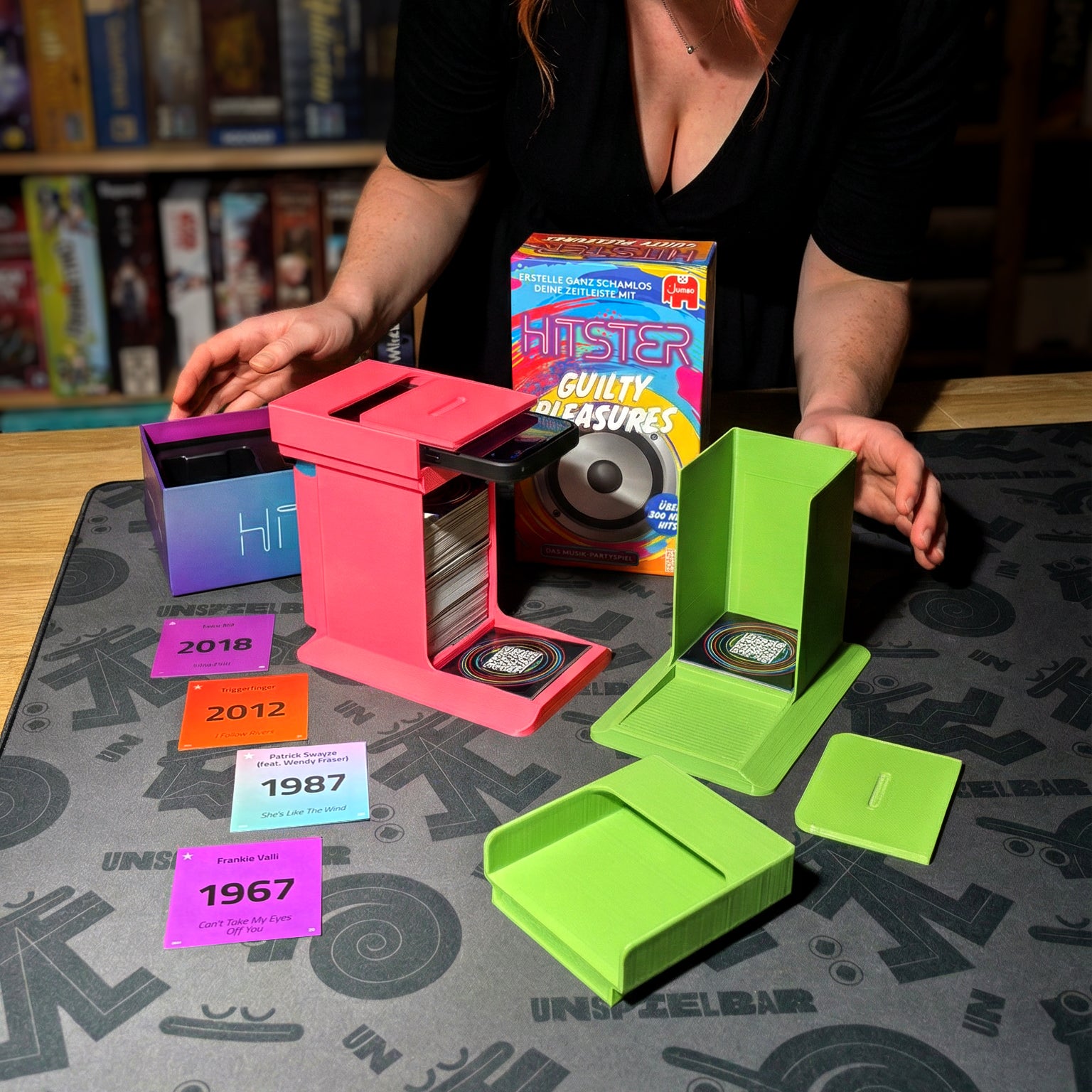 "HITSTER" Premium Hit Tower [Organizer & Karten-Dispenser]