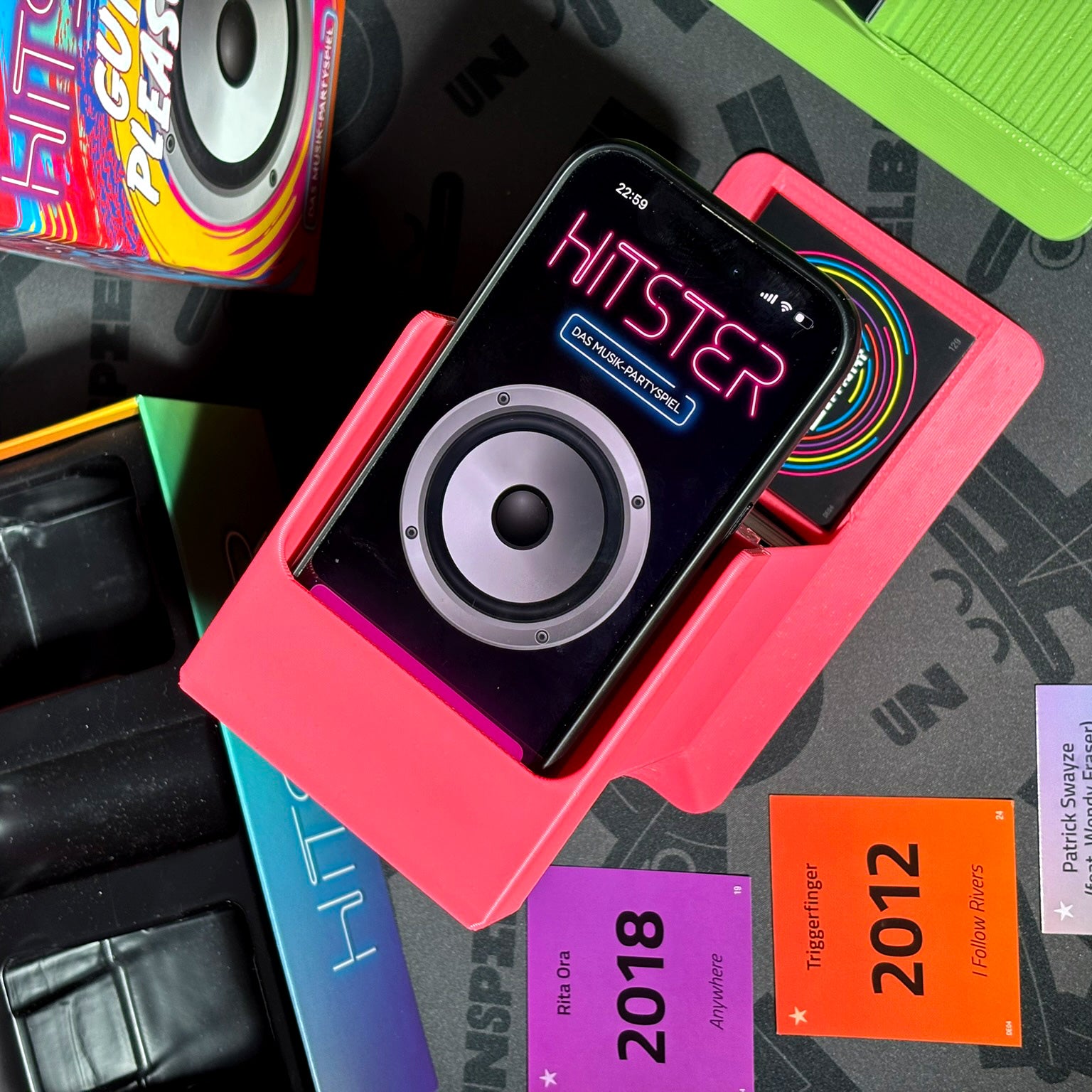 "HITSTER" Premium Hit Tower [Organizer & Karten-Dispenser]