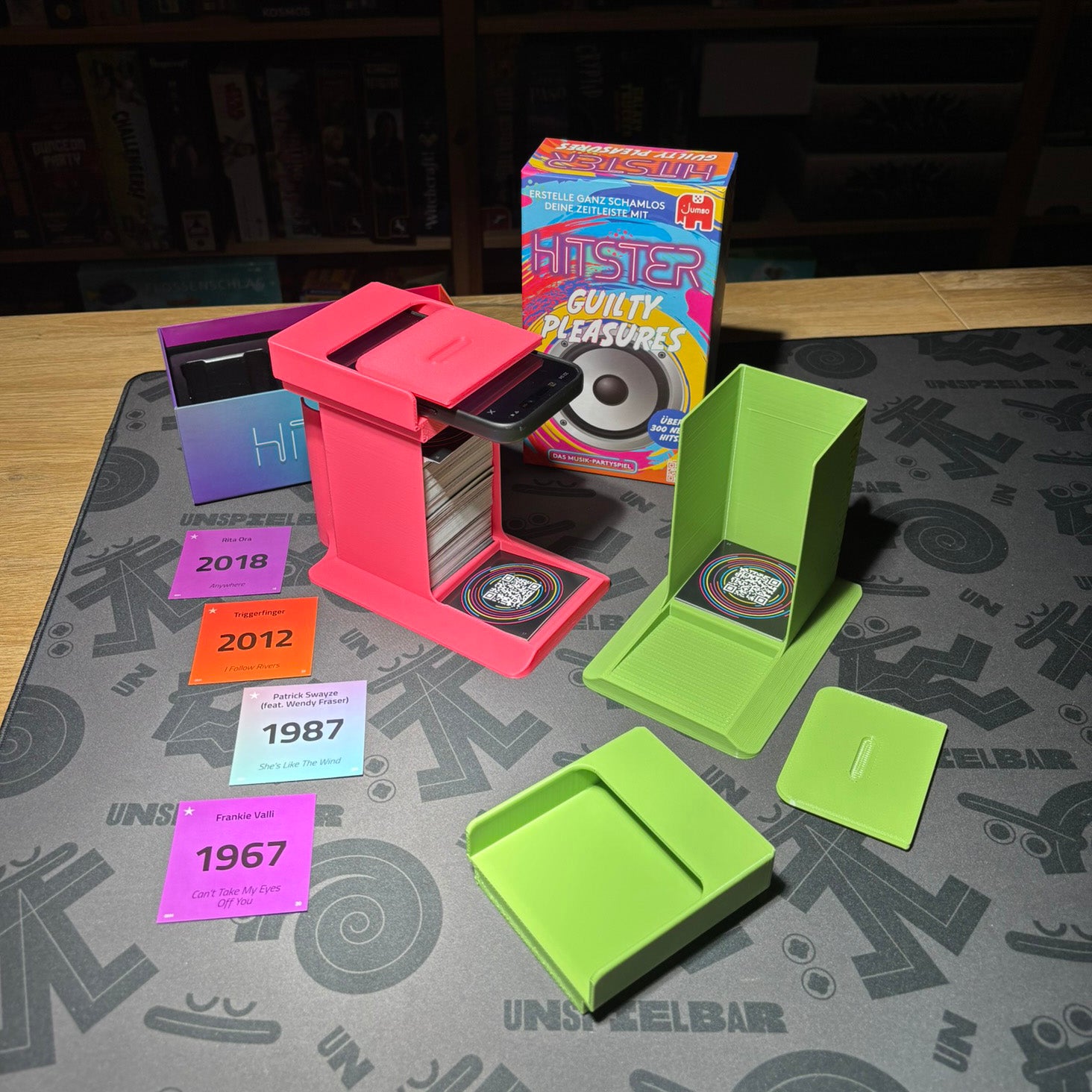 "HITSTER" Premium Hit Tower [Organizer & Karten-Dispenser]