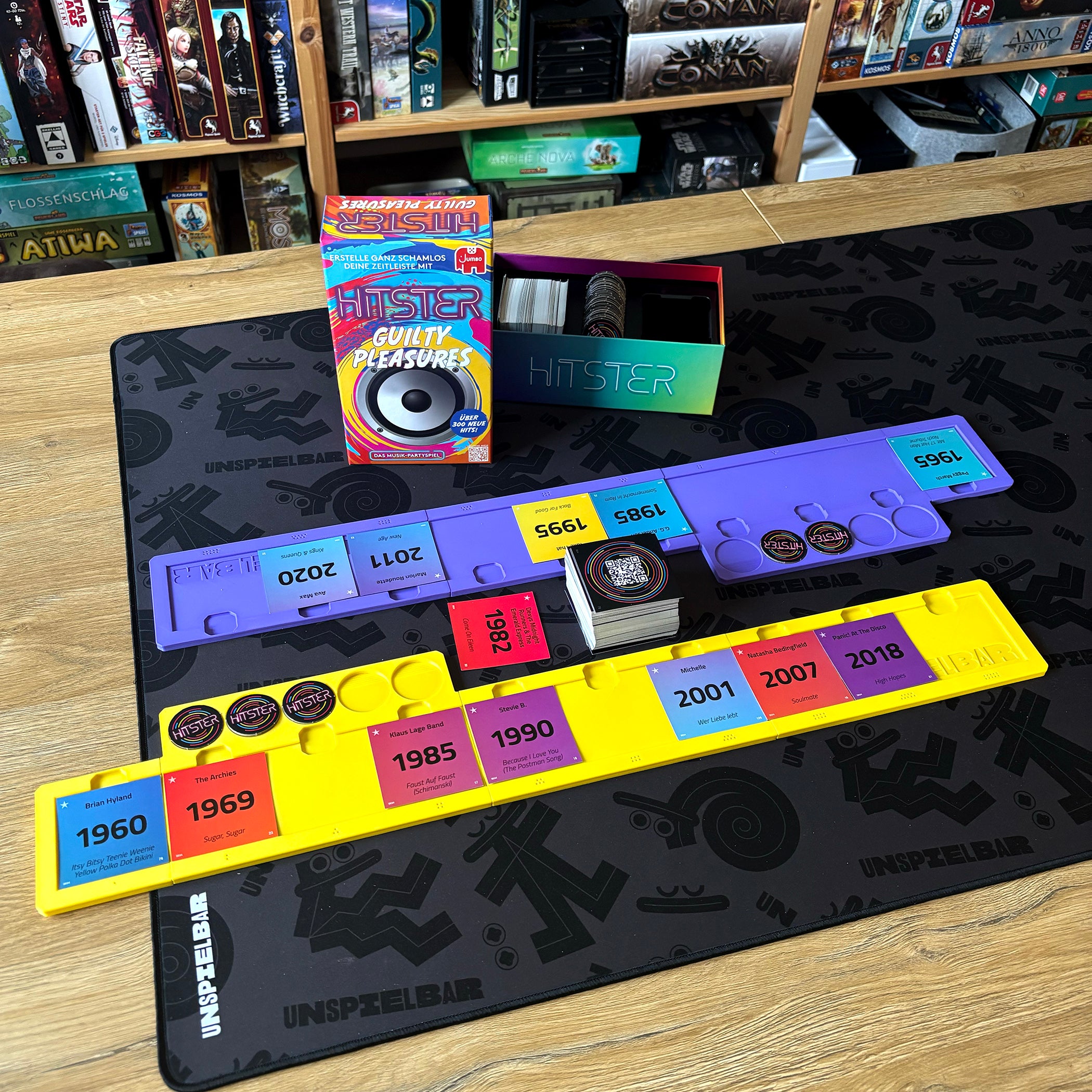 "HITSTER" Premium Hit Timeline [Organizer & Playerboard]