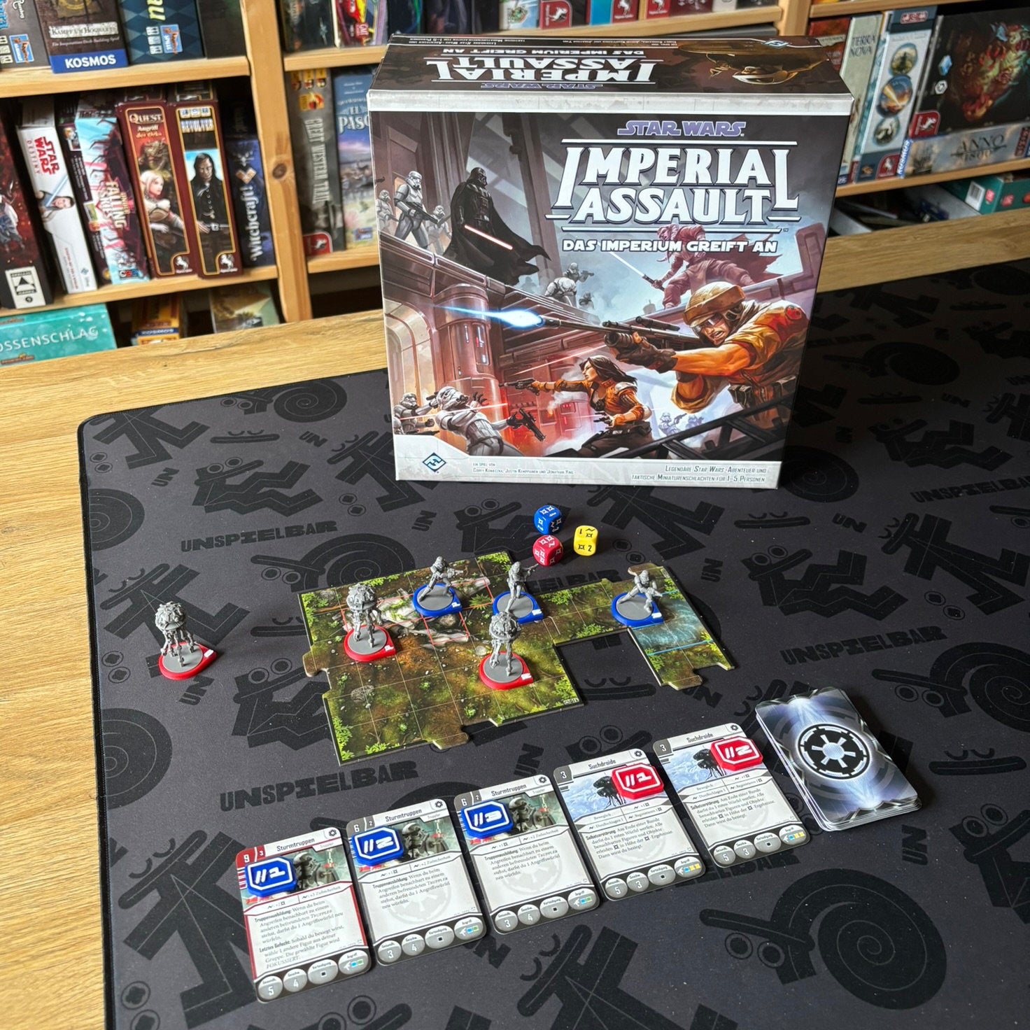 "IMPERIAL ASSAULT" Premium Tracker + Miniatur Marker Set (inkl. Erweiterungen)