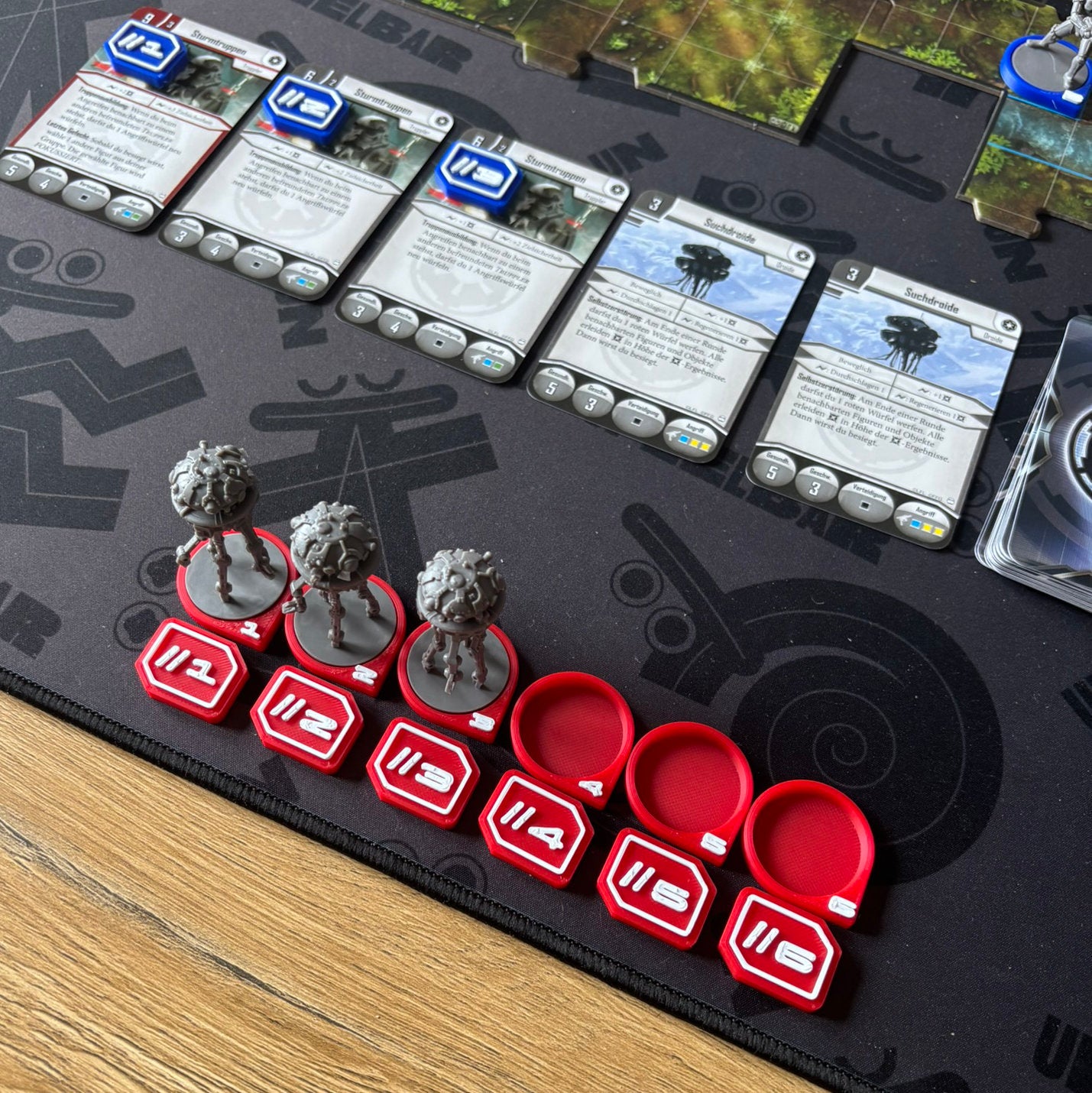 "IMPERIAL ASSAULT" Premium Tracker + Miniatur Marker Set (inkl. Erweiterungen)