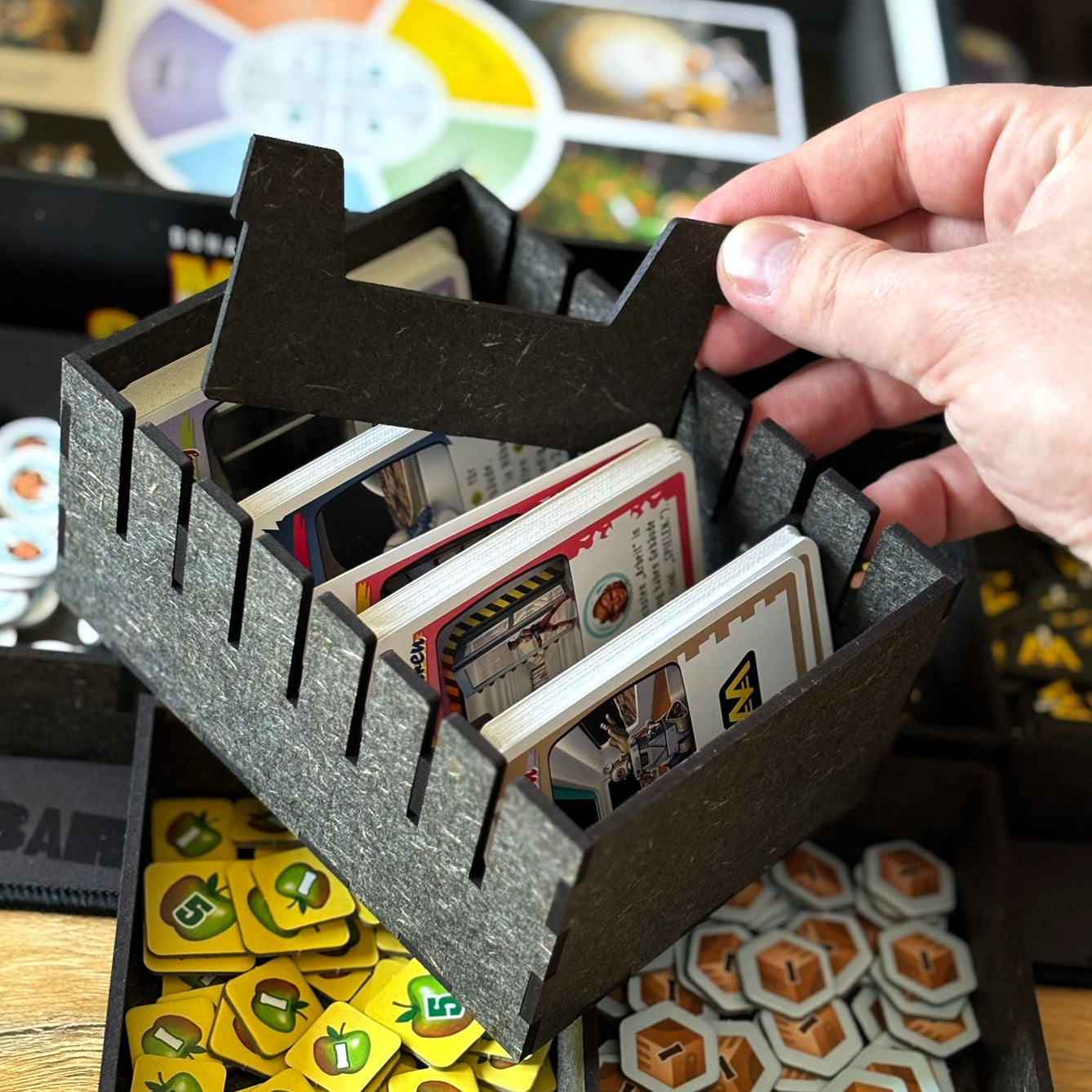 "MOON COLONY BLOODBATH" Holz Insert [Grundspiel]
