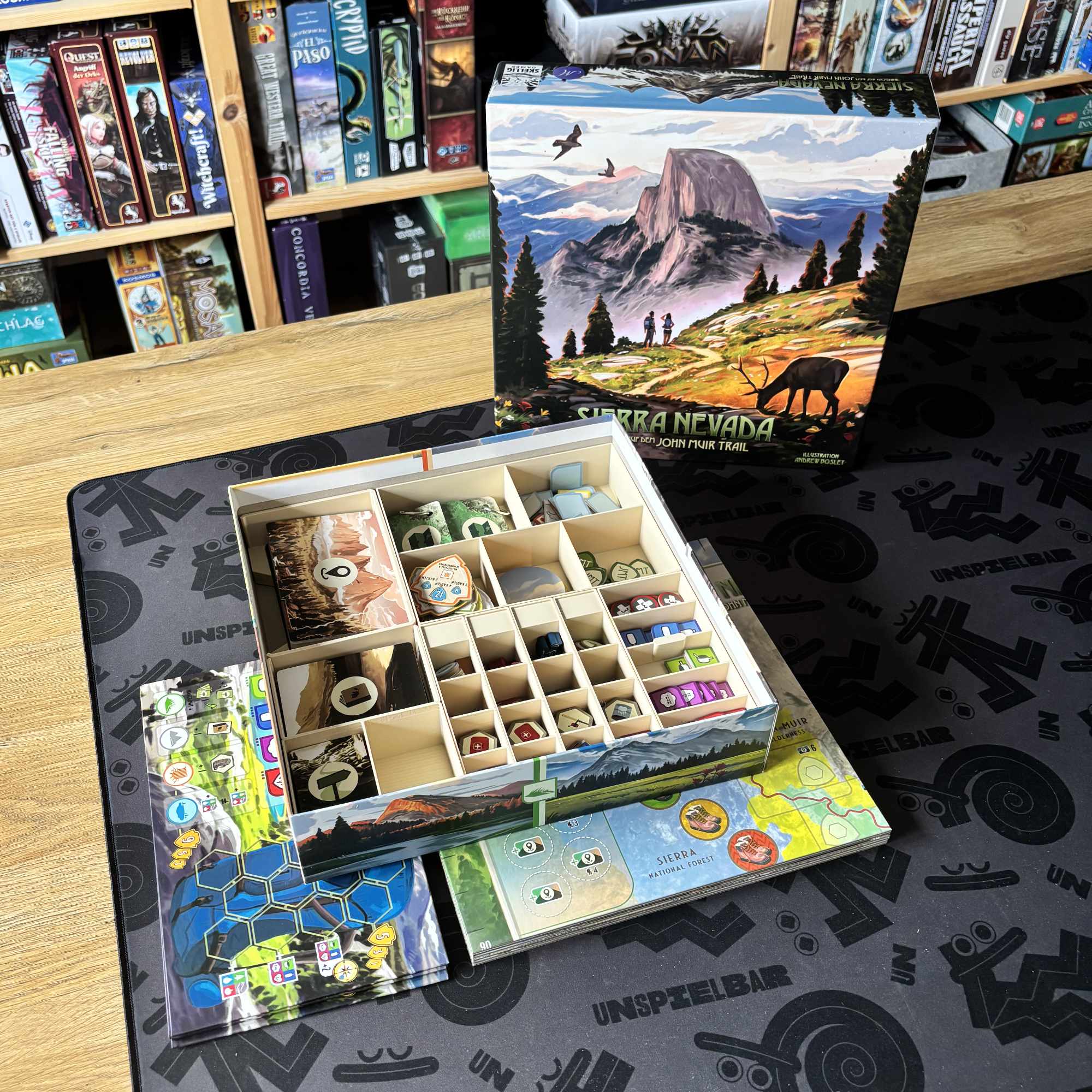 "TRAILBLAZERS SIERRA NEVADA" The John Muir Trail Premium Insert [Grundspiel]